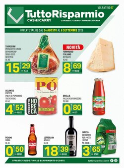 Volantino promozionale Tutto Risparmio Cash&Carry  valide dal 24/08/2026