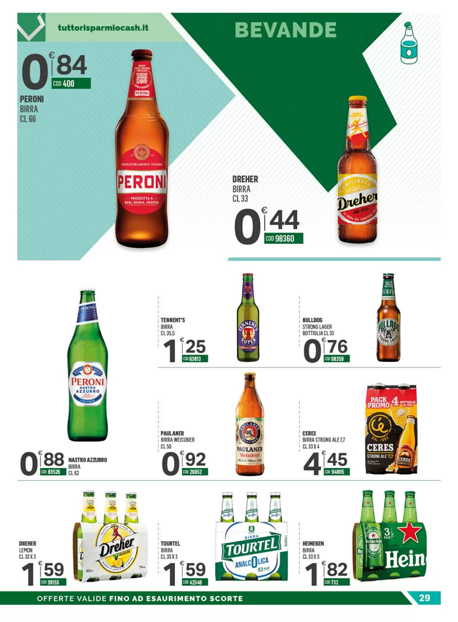 Volantino promozionale Tutto Risparmio Cash&Carry  valide dal 24/08/2026 - Pagina 29.