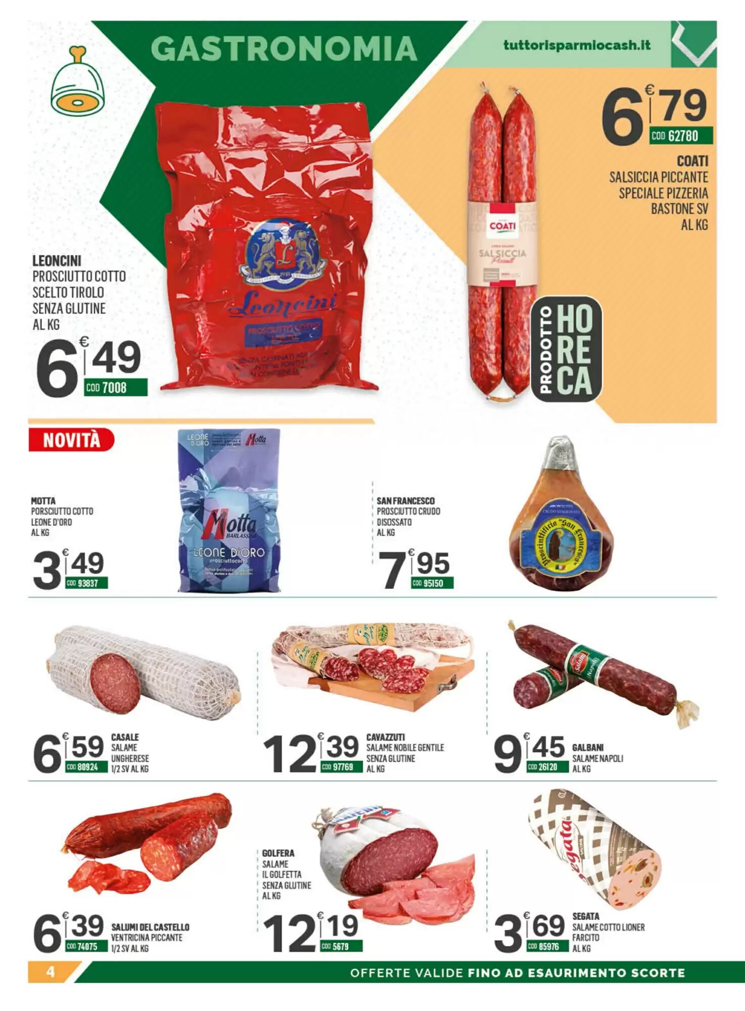 Volantino promozionale Tutto Risparmio Cash&Carry  valide dal 24/08/2026 - Pagina 4.