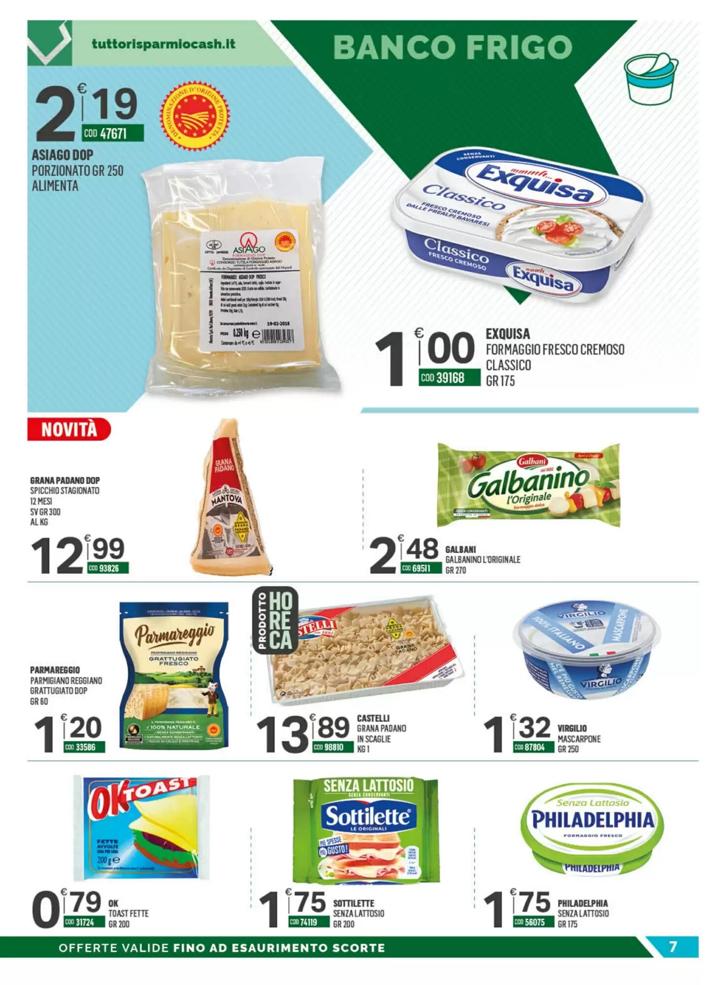 Volantino promozionale Tutto Risparmio Cash&Carry  valide dal 24/08/2026 - Pagina 7.