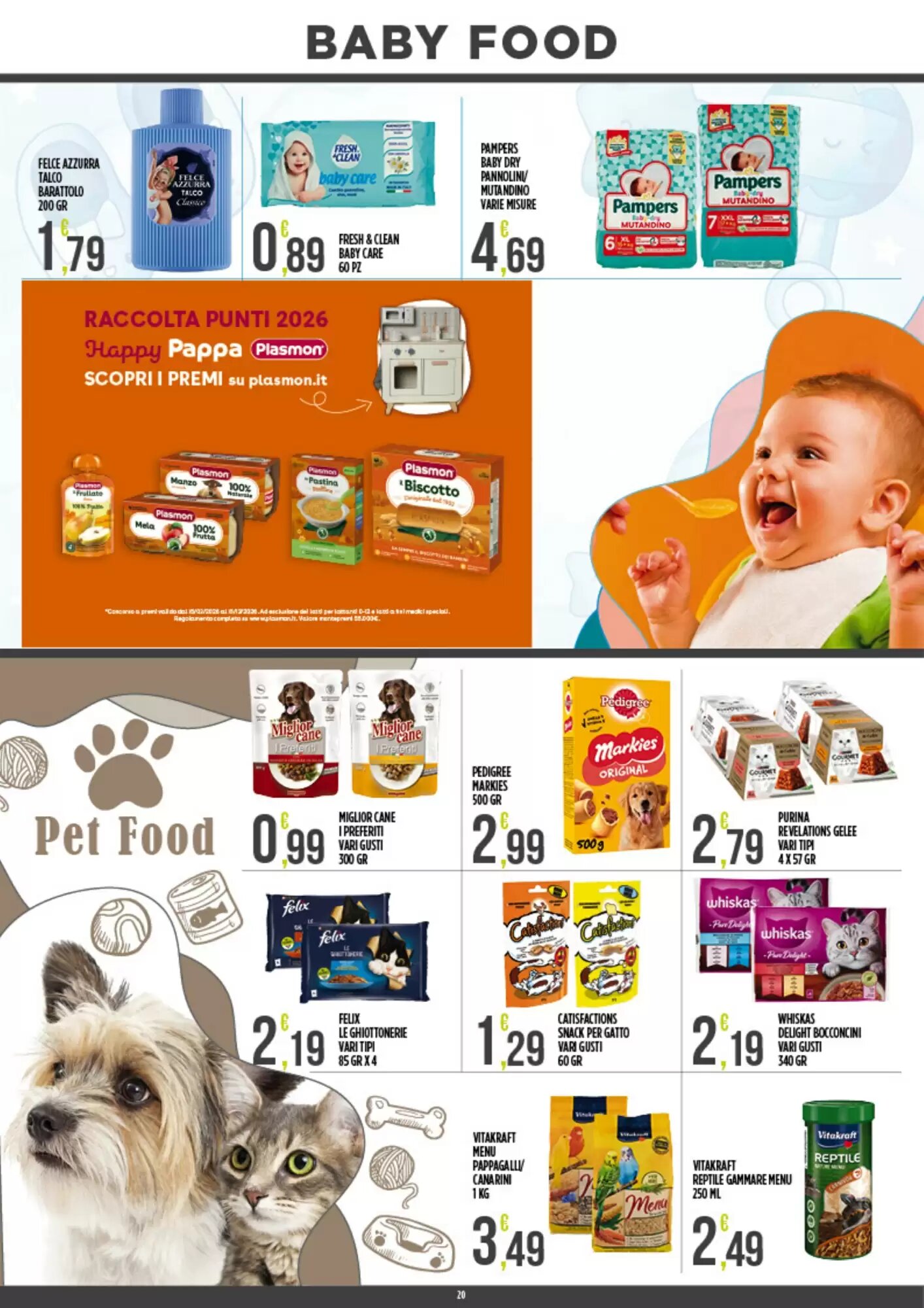 Volantino promozionale Supermercato Pollio  valide dal 24/08/2026 - Pagina 20.