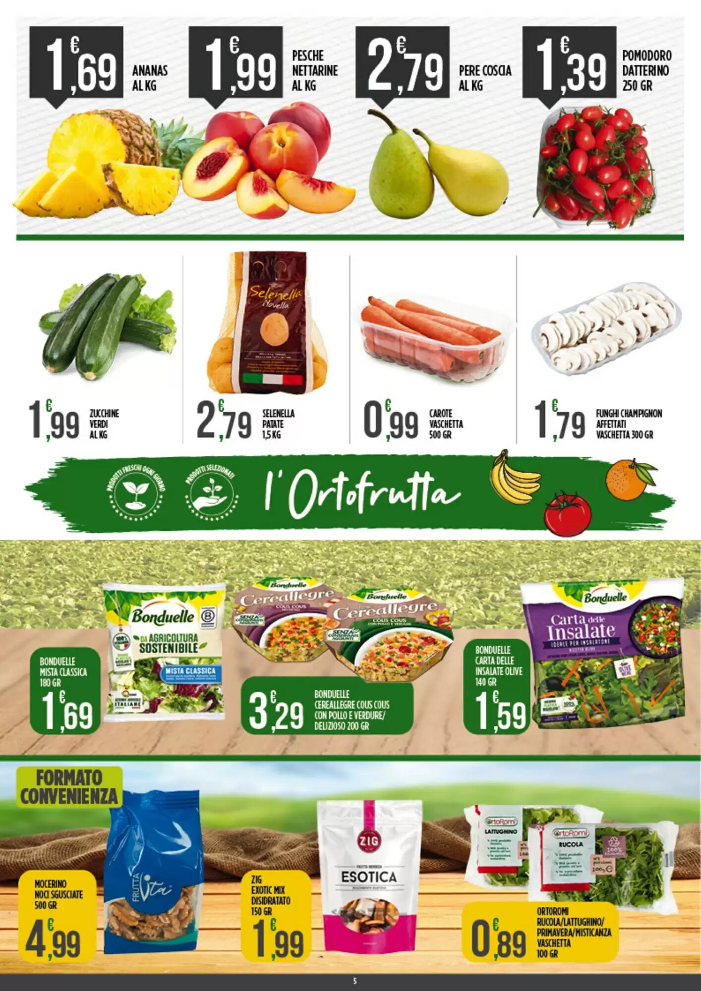 Volantino promozionale Supermercato Pollio  valide dal 24/08/2026 - Pagina 5.