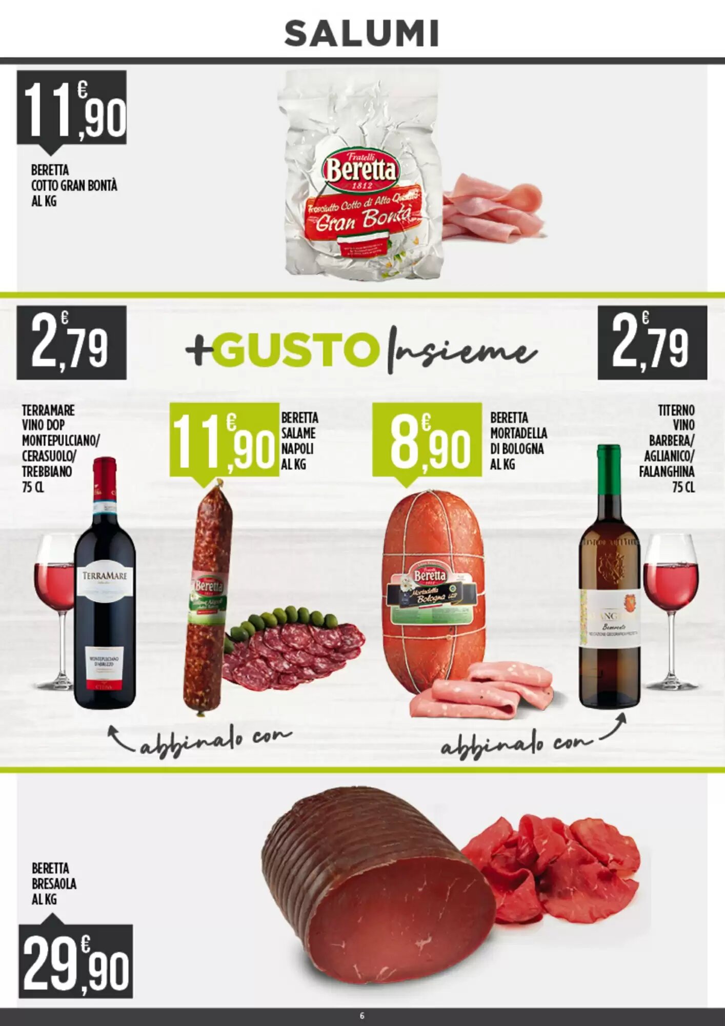 Volantino promozionale Supermercato Pollio  valide dal 24/08/2026 - Pagina 6.