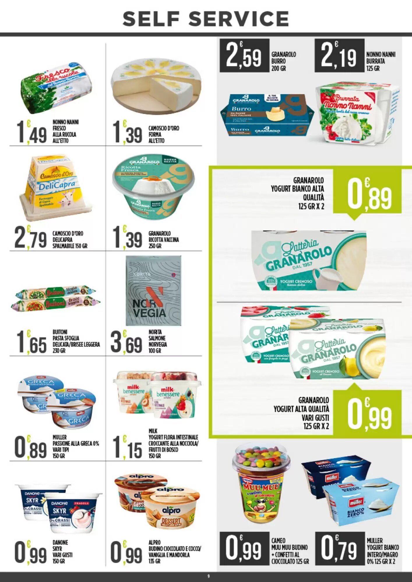 Volantino promozionale Supermercato Pollio  valide dal 24/08/2026 - Pagina 9.