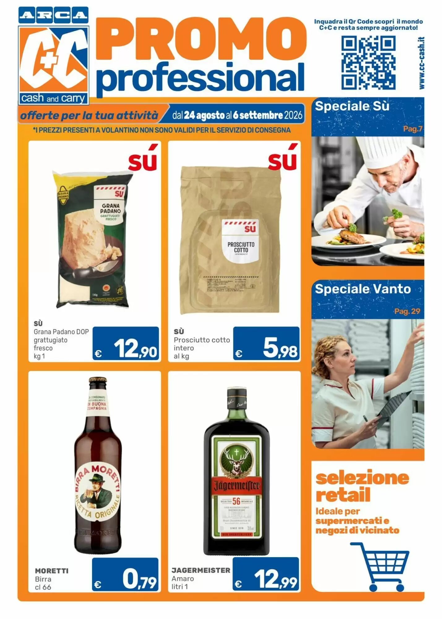 Volantino promozionale C+C Cash and Carry  valide dal 24/08/2026 - Pagina 1.