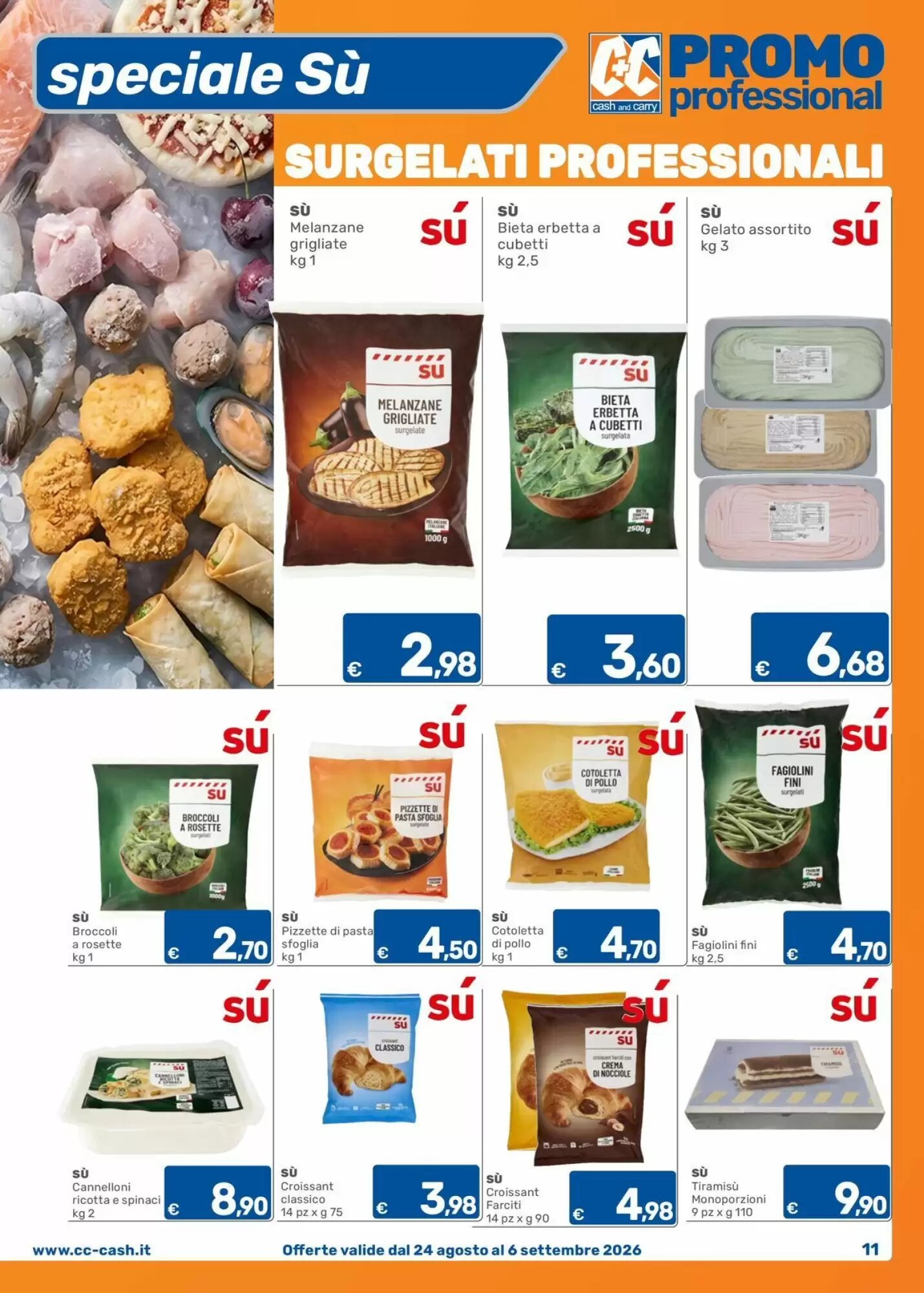 Volantino promozionale C+C Cash and Carry  valide dal 24/08/2026 - Pagina 11.