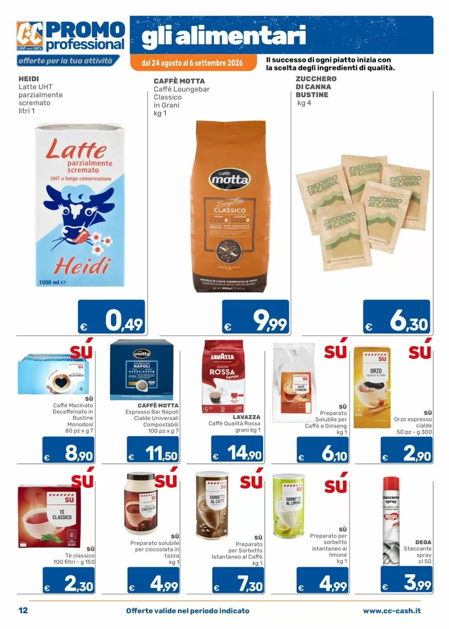Volantino promozionale C+C Cash and Carry  valide dal 24/08/2026 - Pagina 12.