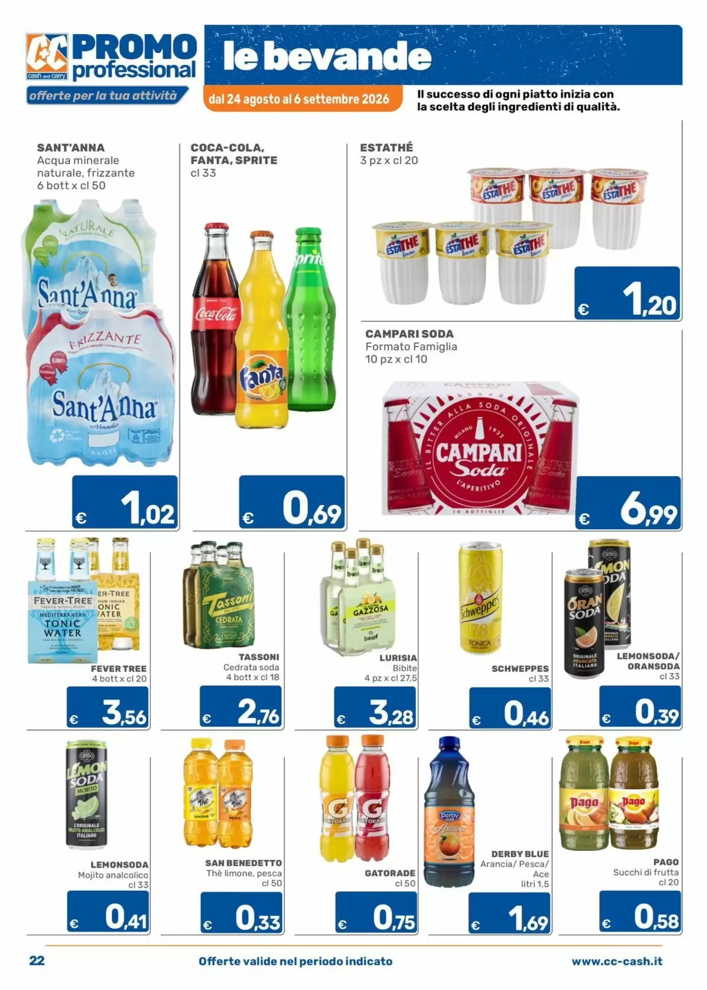 Volantino promozionale C+C Cash and Carry  valide dal 24/08/2026 - Pagina 22.