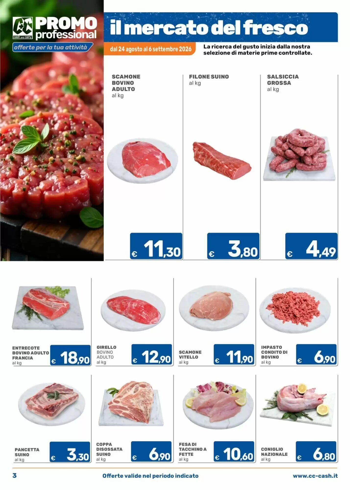 Volantino promozionale C+C Cash and Carry  valide dal 24/08/2026 - Pagina 3.