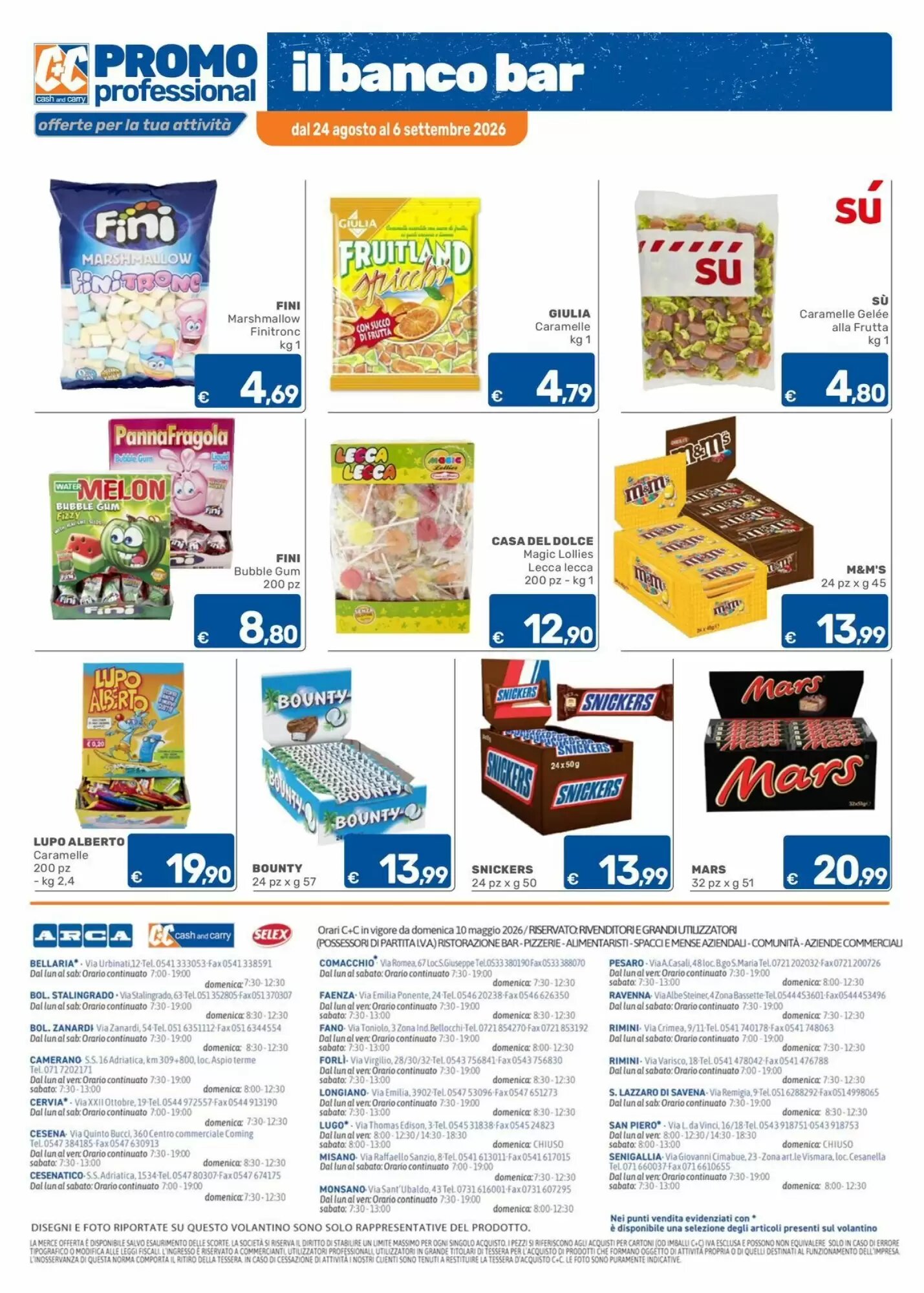 Volantino promozionale C+C Cash and Carry  valide dal 24/08/2026 - Pagina 32.