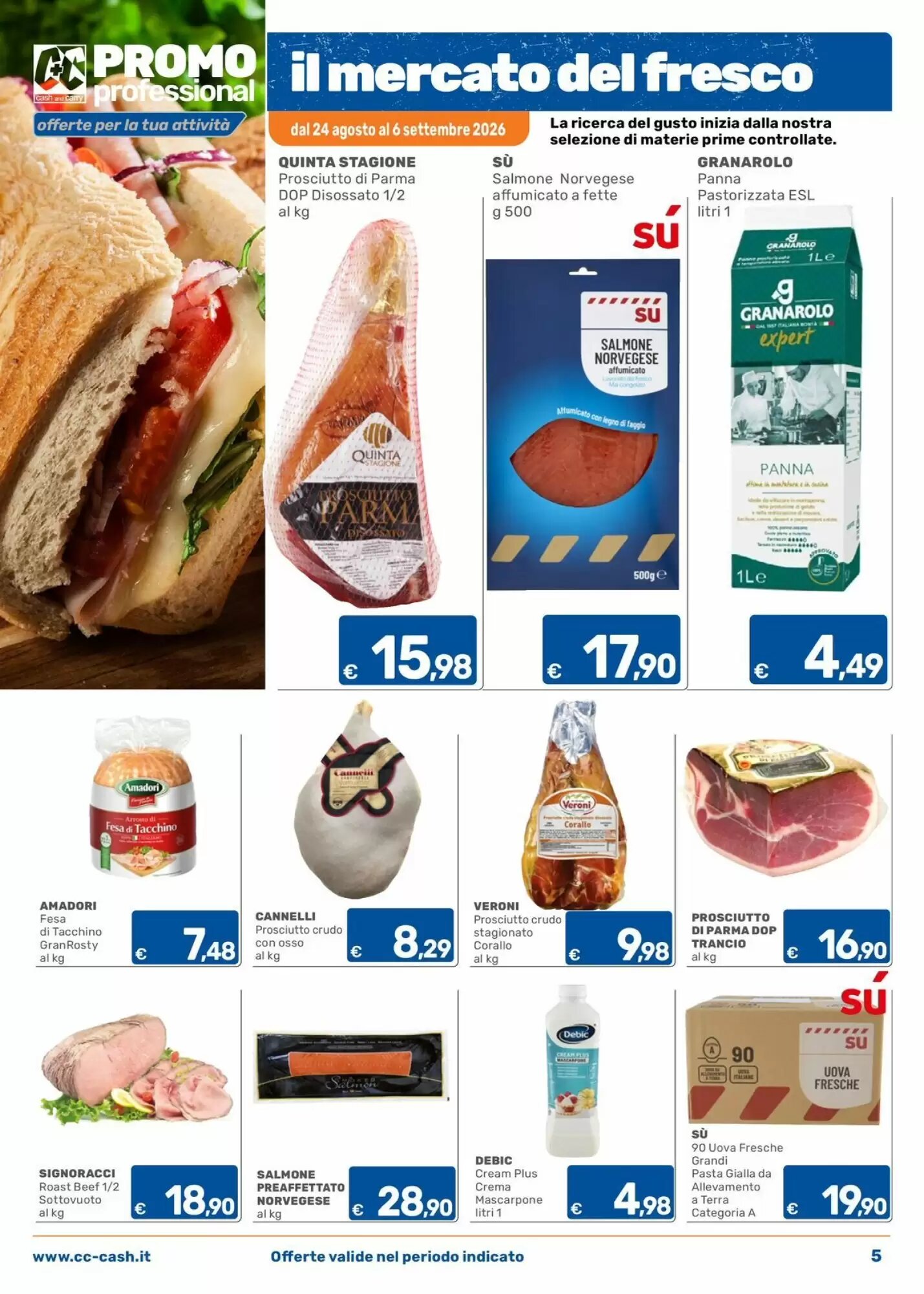 Volantino promozionale C+C Cash and Carry  valide dal 24/08/2026 - Pagina 5.
