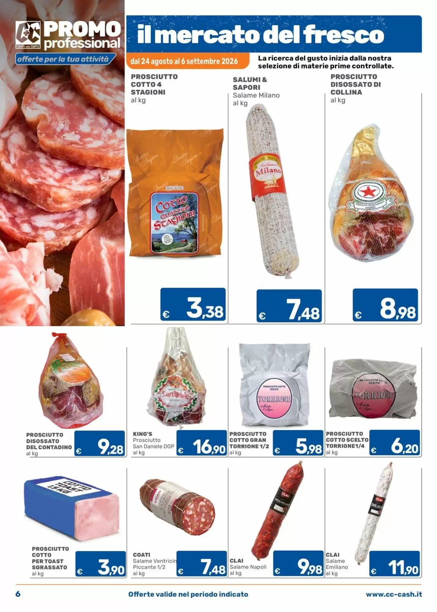 Volantino promozionale C+C Cash and Carry  valide dal 24/08/2026 - Pagina 6.