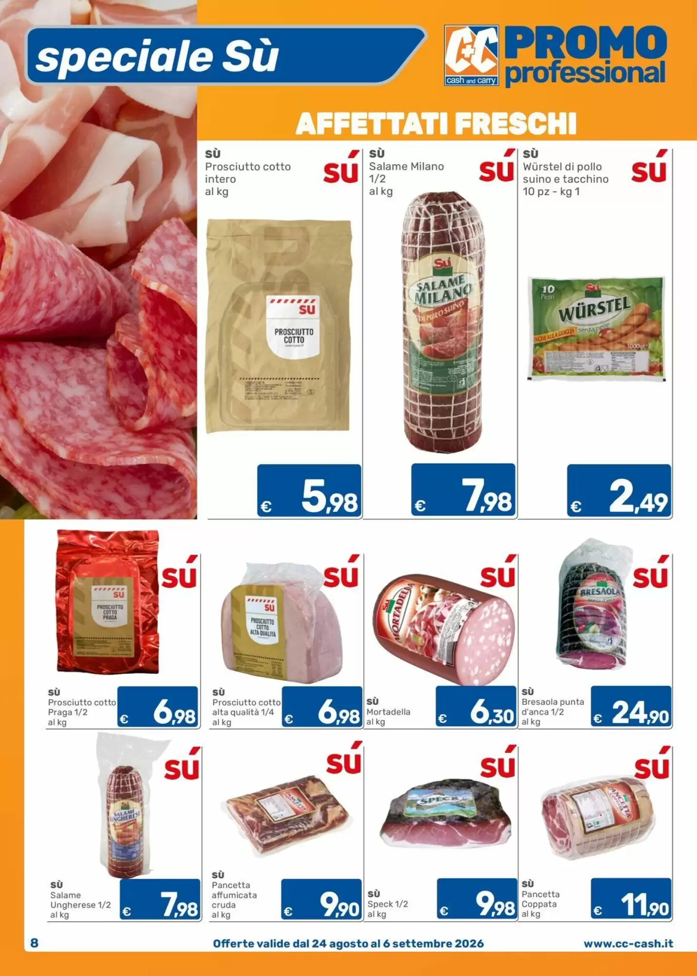 Volantino promozionale C+C Cash and Carry  valide dal 24/08/2026 - Pagina 8.