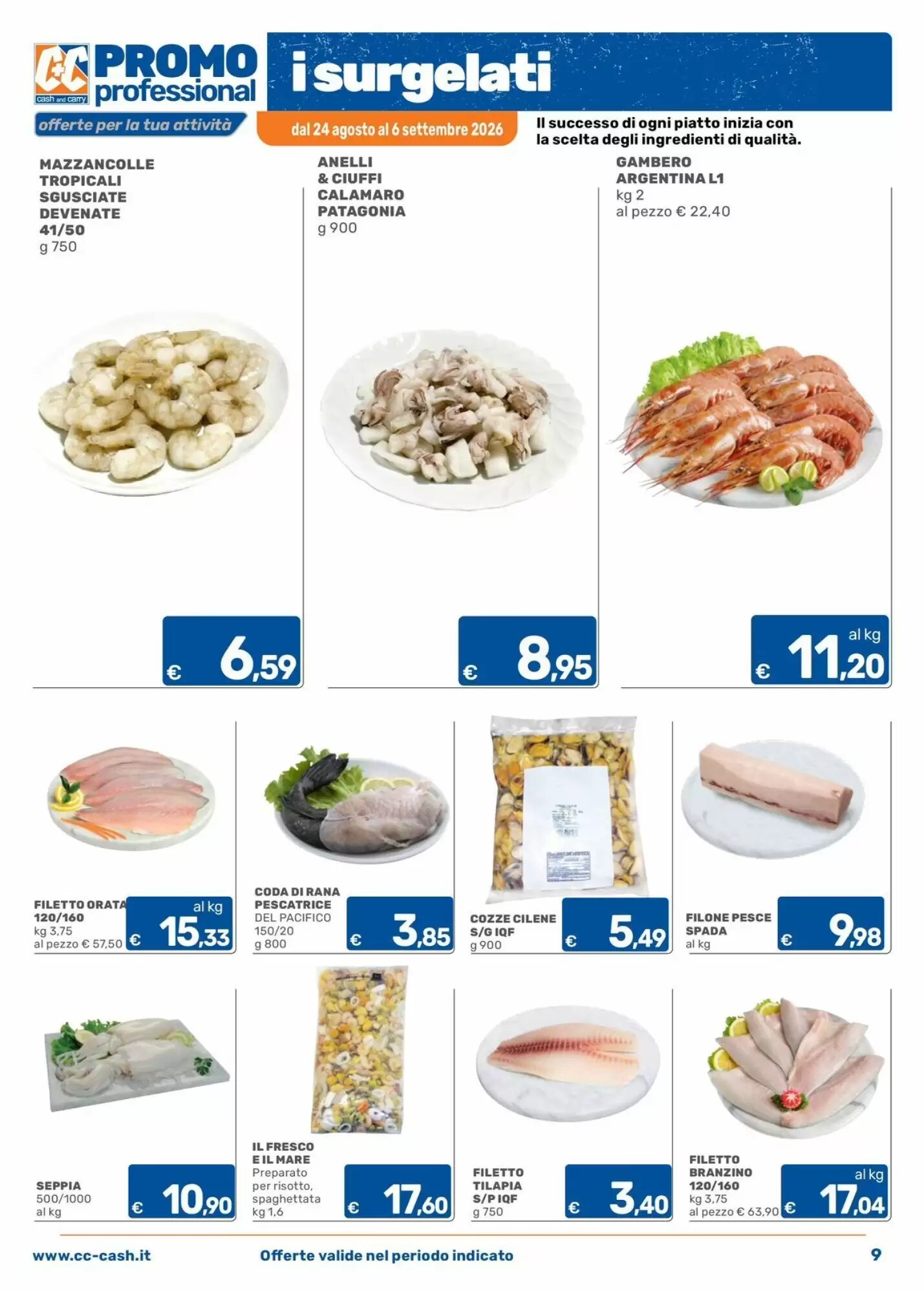 Volantino promozionale C+C Cash and Carry  valide dal 24/08/2026 - Pagina 9.
