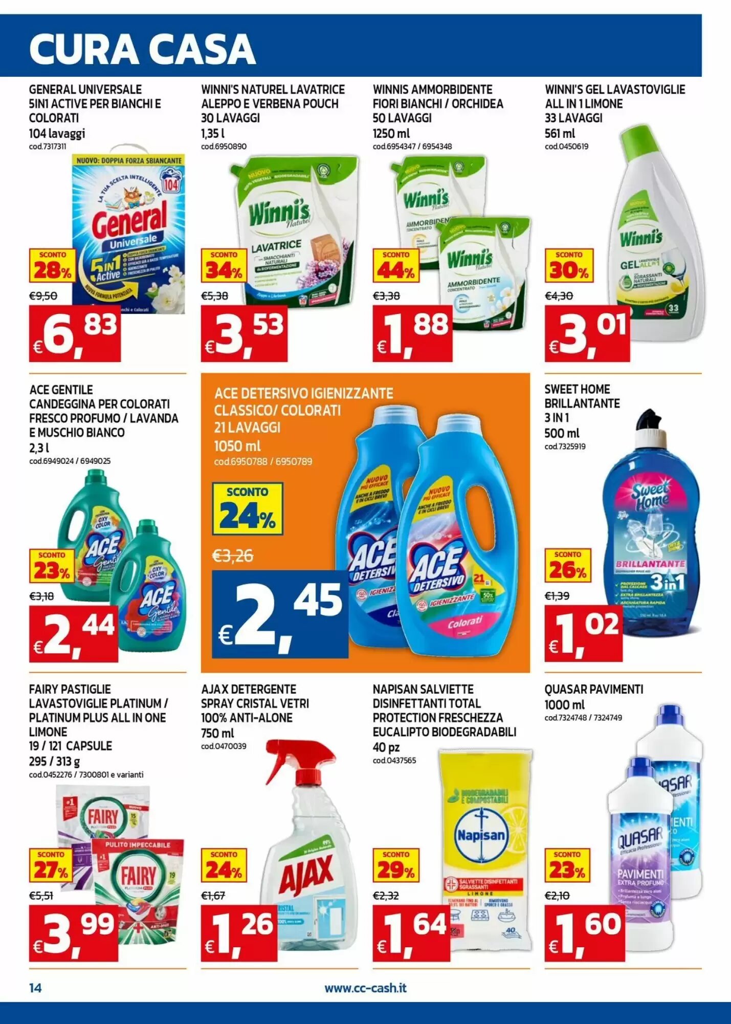Volantino promozionale C+C maxigross  valide dal 24/08/2026 - Pagina 14.