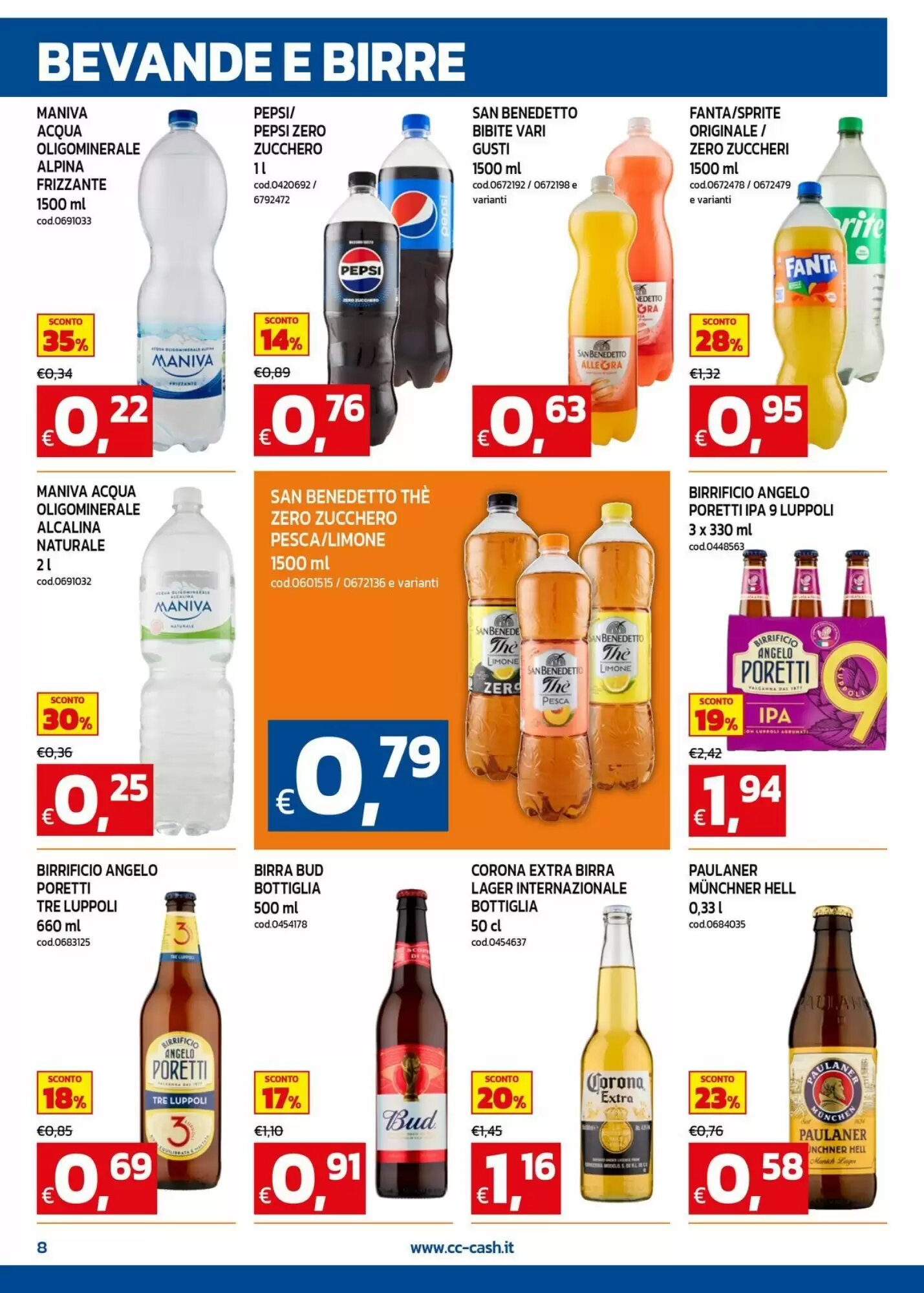 Volantino promozionale C+C maxigross  valide dal 24/08/2026 - Pagina 8.