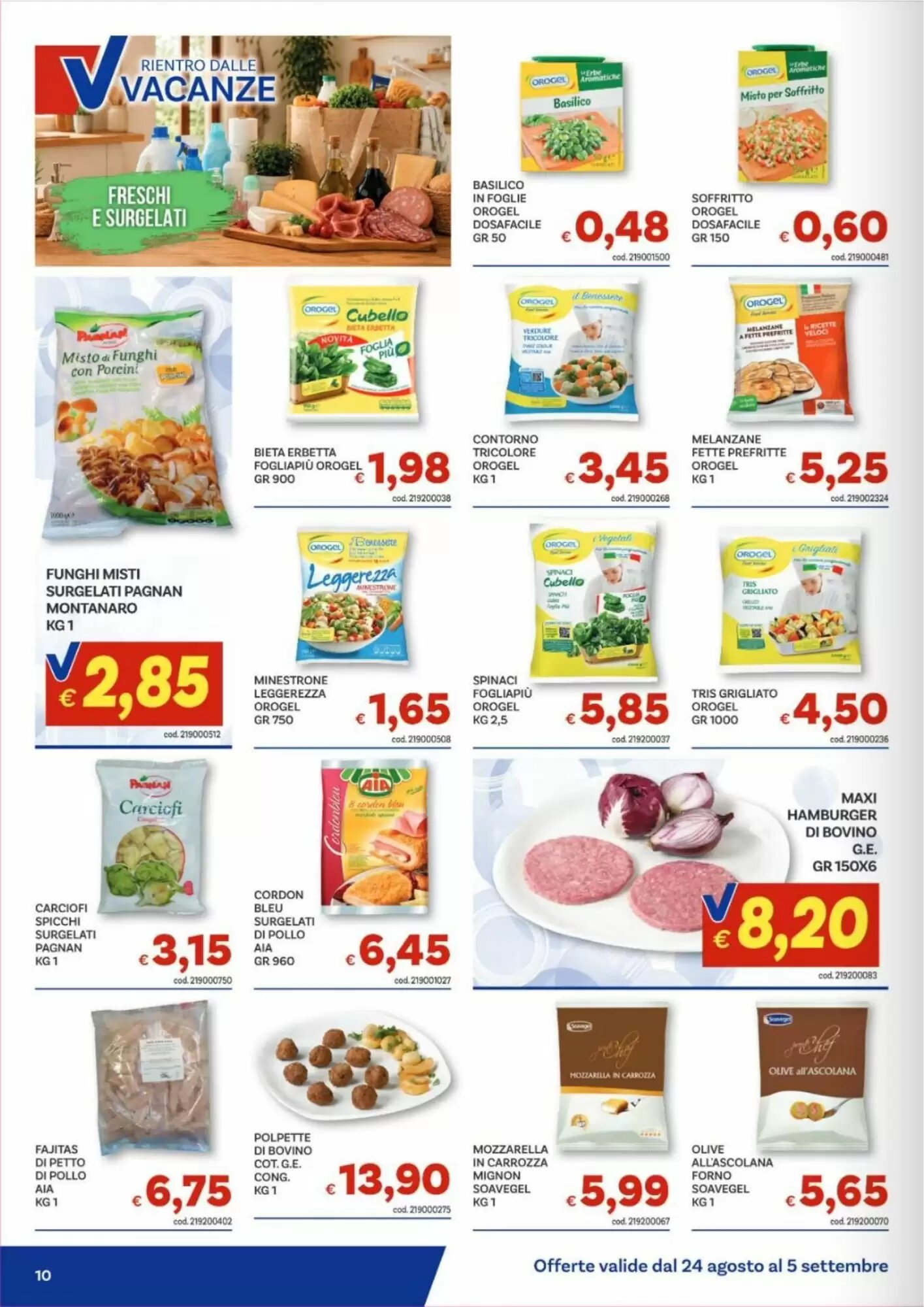 Volantino promozionale Vivo Supermercati  valide dal 24/08/2026 - Pagina 10.