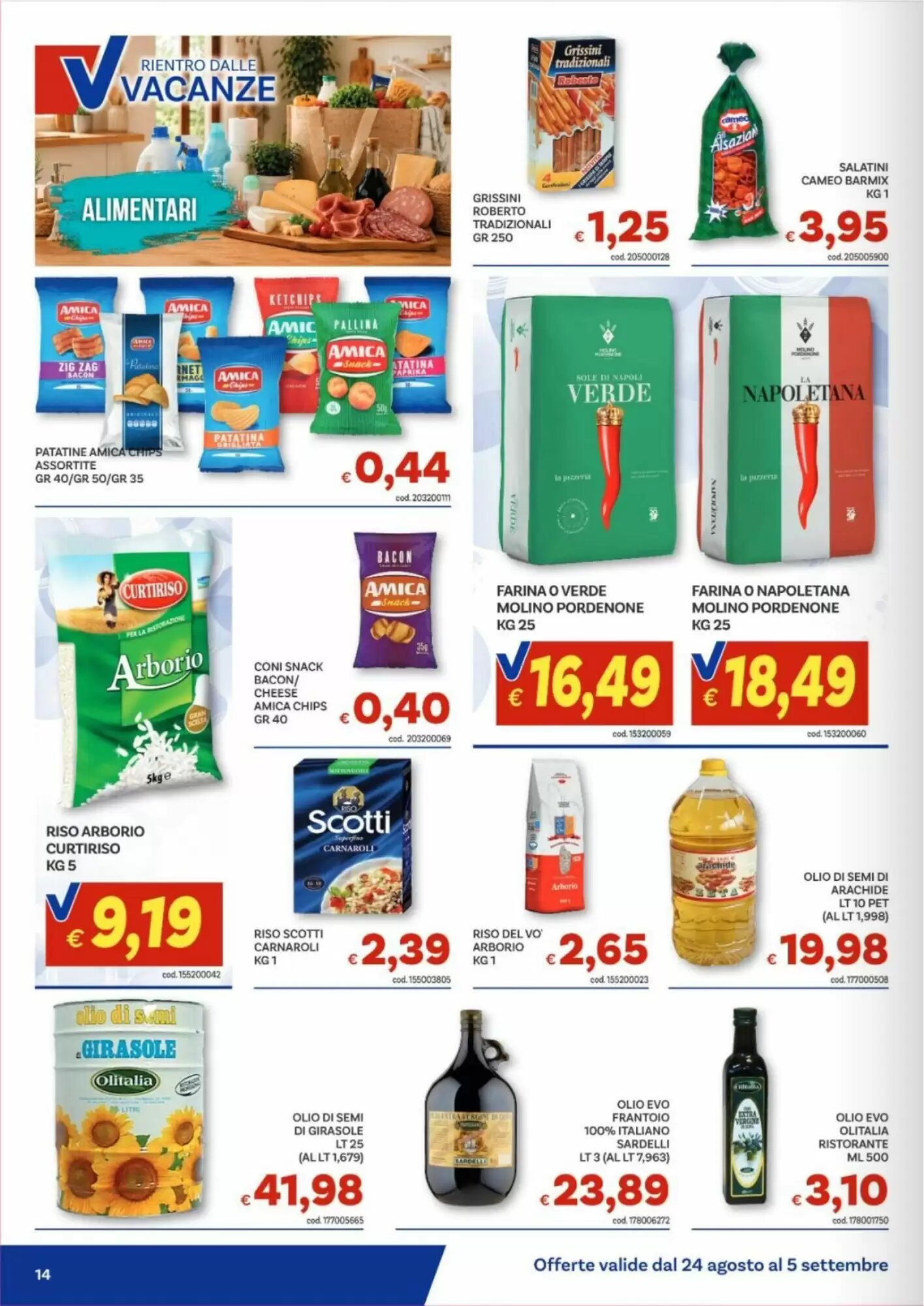 Volantino promozionale Vivo Supermercati  valide dal 24/08/2026 - Pagina 14.