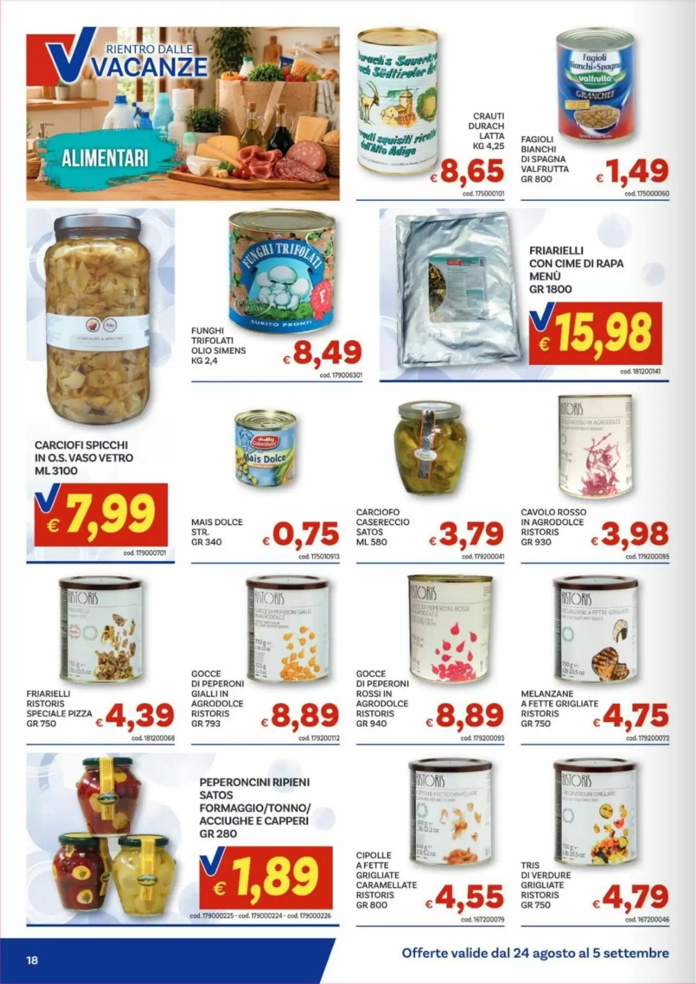 Volantino promozionale Vivo Supermercati  valide dal 24/08/2026 - Pagina 18.