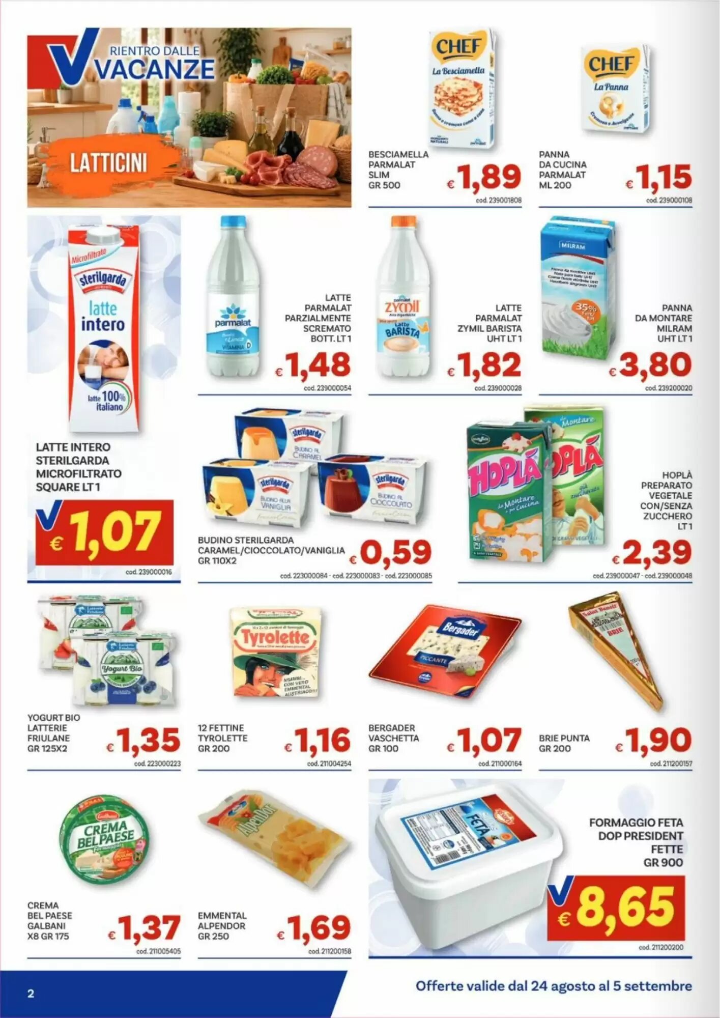 Volantino promozionale Vivo Supermercati  valide dal 24/08/2026 - Pagina 2.