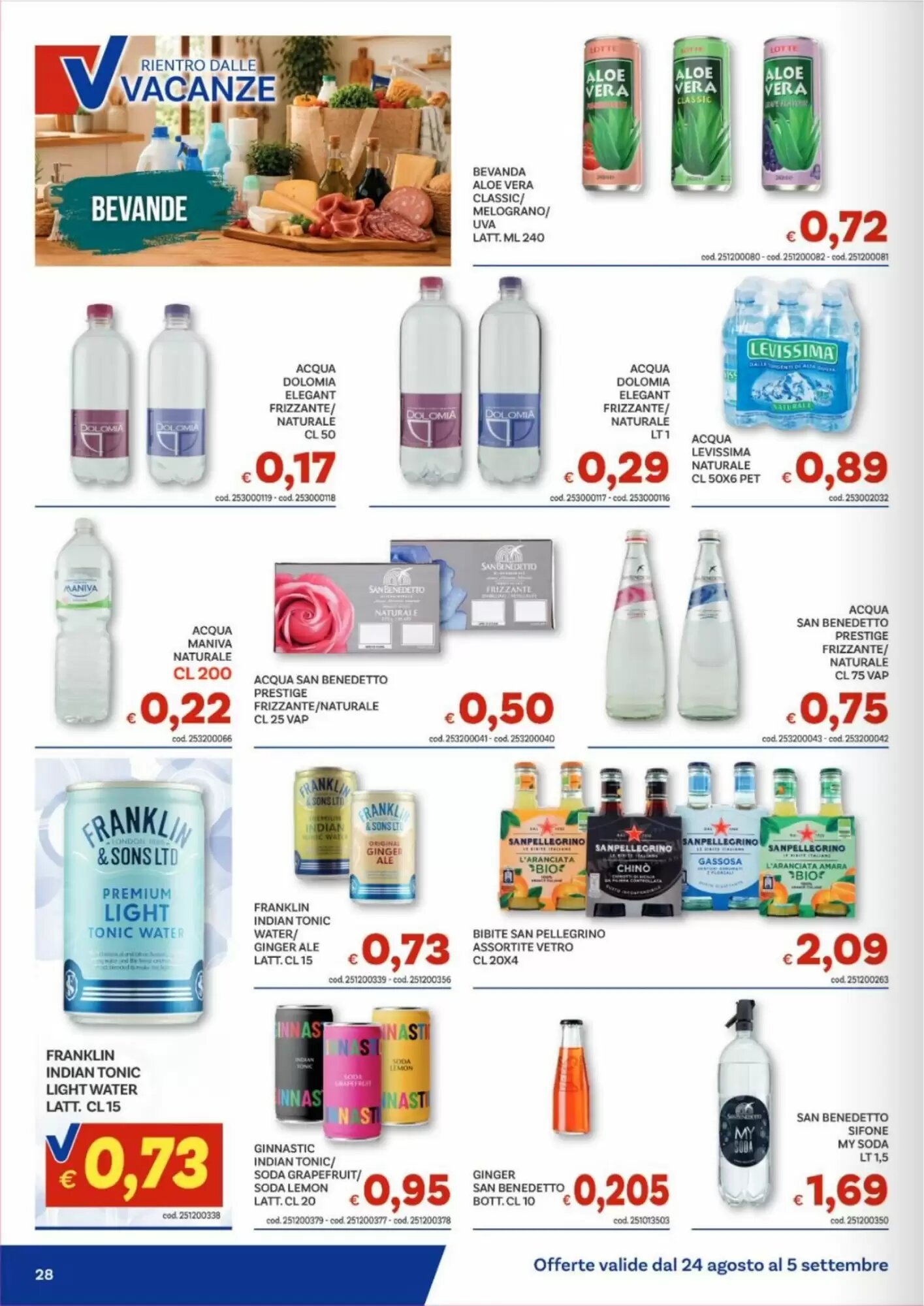 Volantino promozionale Vivo Supermercati  valide dal 24/08/2026 - Pagina 28.