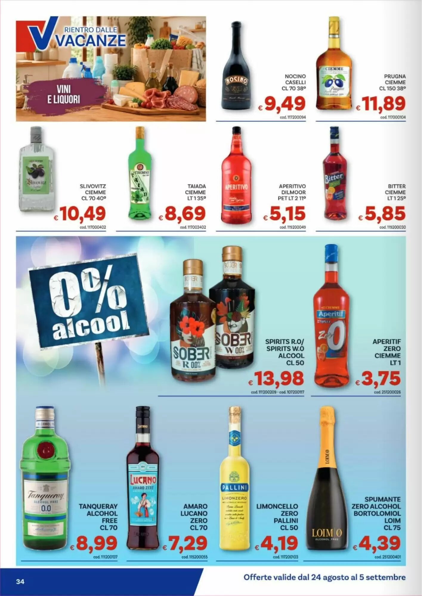 Volantino promozionale Vivo Supermercati  valide dal 24/08/2026 - Pagina 34.
