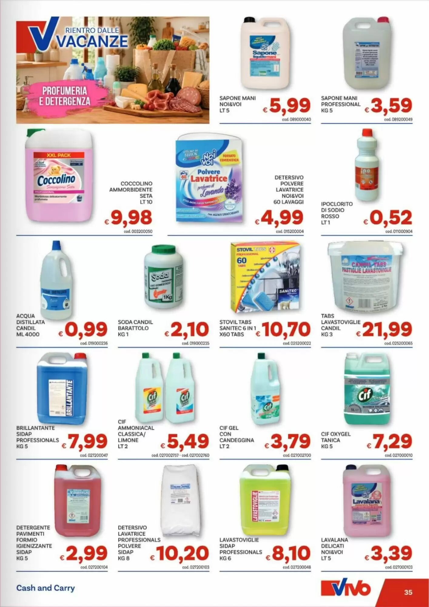 Volantino promozionale Vivo Supermercati  valide dal 24/08/2026 - Pagina 35.