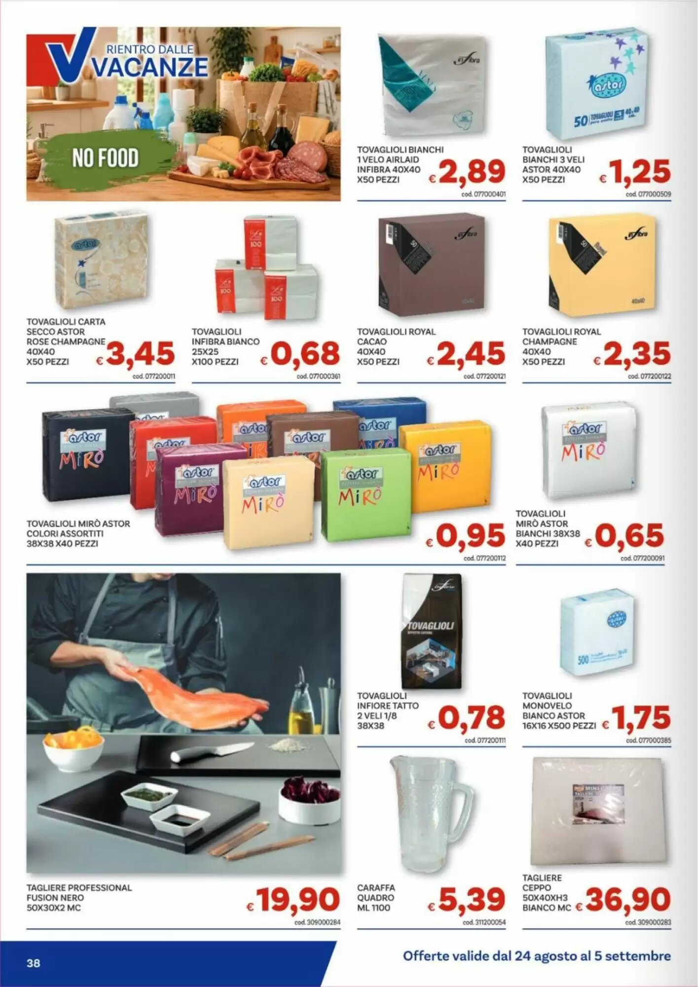 Volantino promozionale Vivo Supermercati  valide dal 24/08/2026 - Pagina 38.