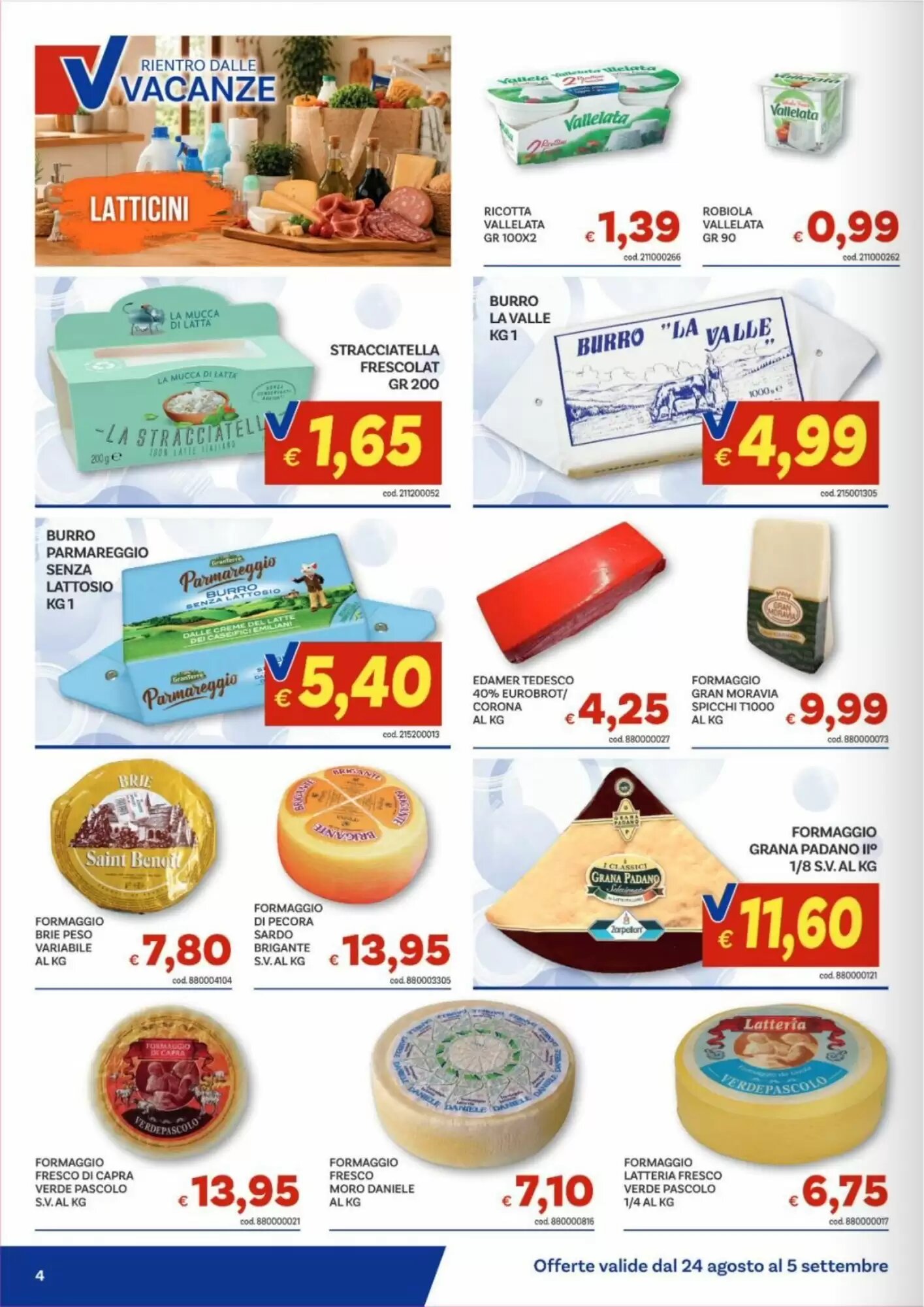 Volantino promozionale Vivo Supermercati  valide dal 24/08/2026 - Pagina 4.