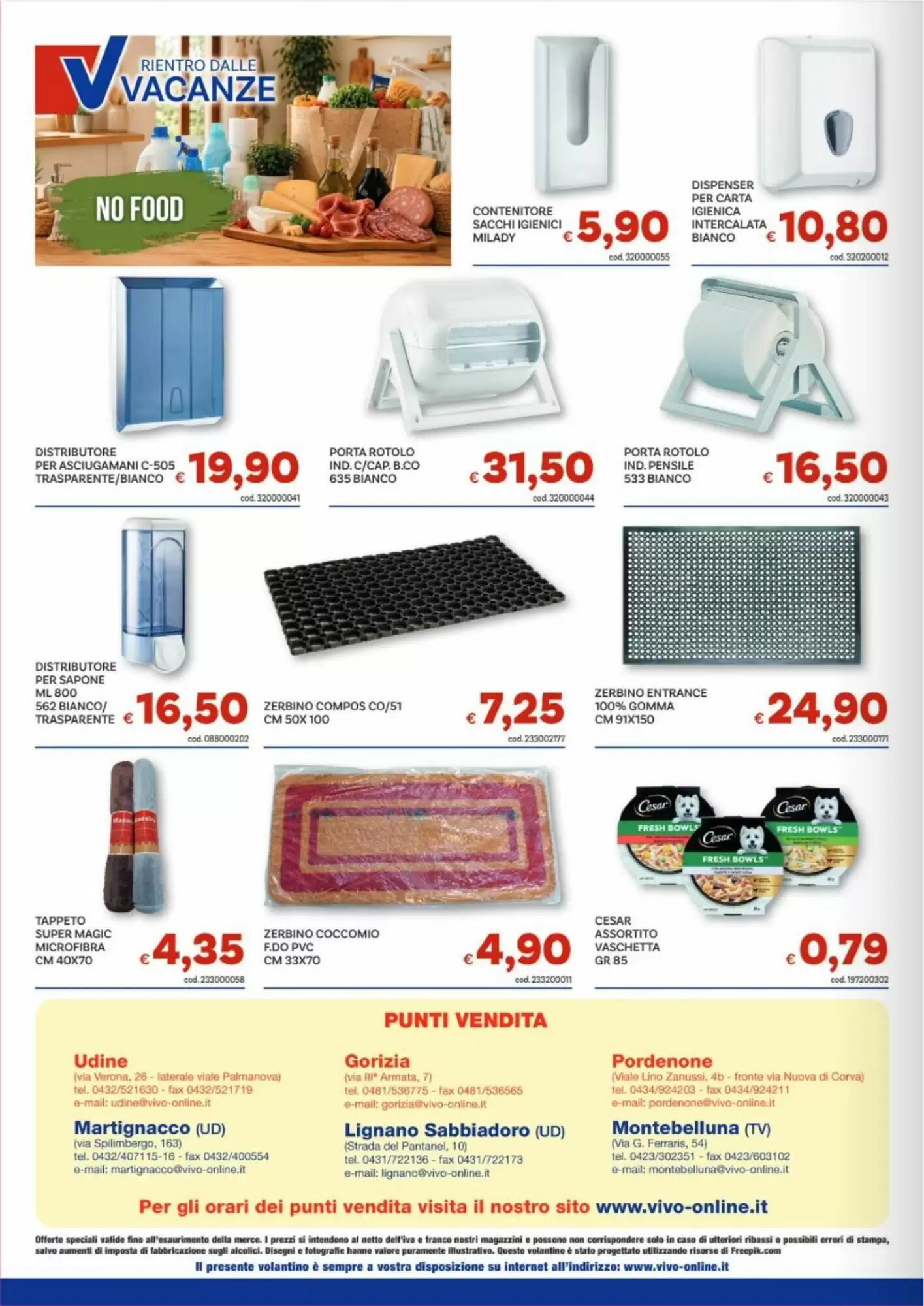 Volantino promozionale Vivo Supermercati  valide dal 24/08/2026 - Pagina 40.