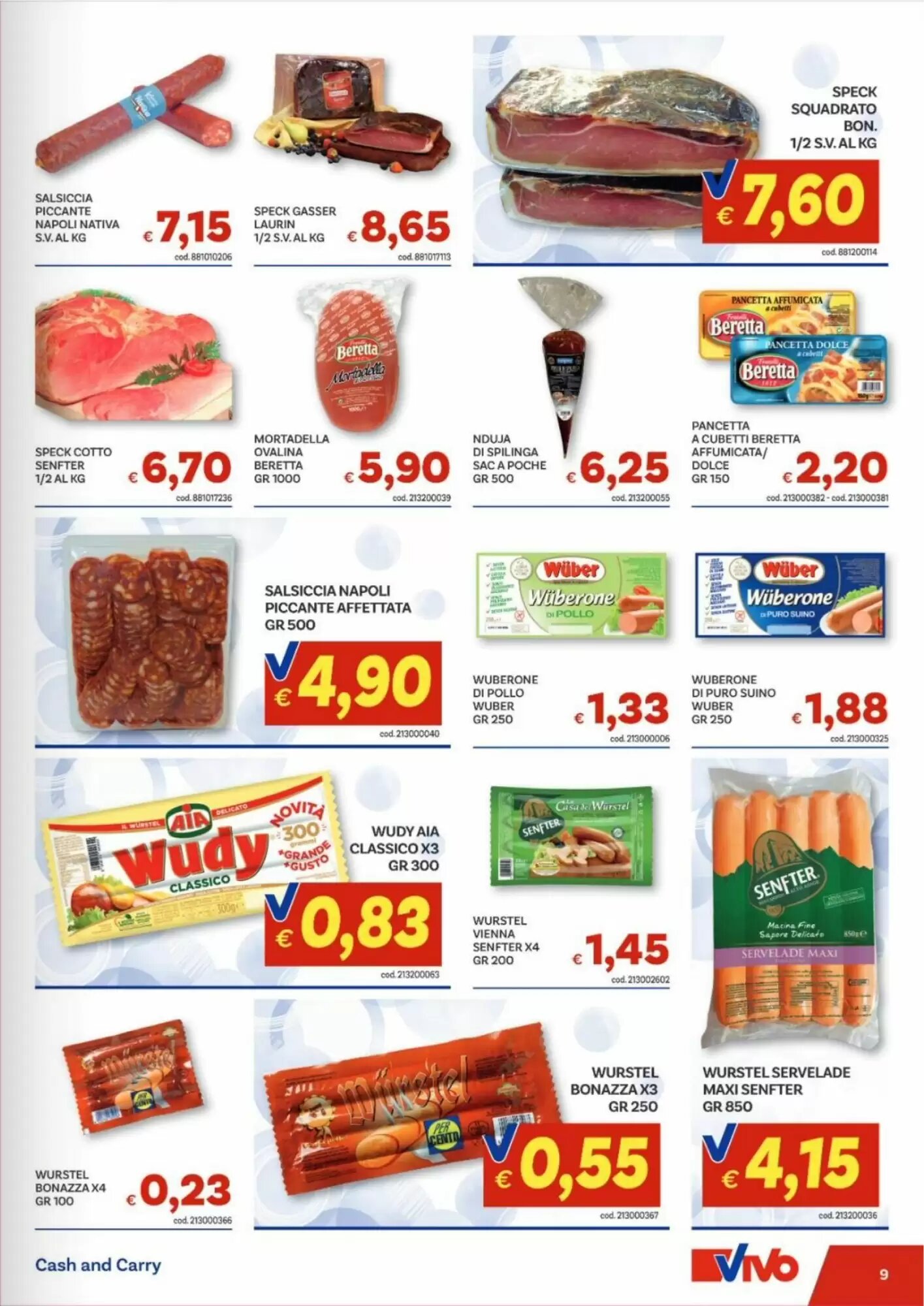 Volantino promozionale Vivo Supermercati  valide dal 24/08/2026 - Pagina 9.