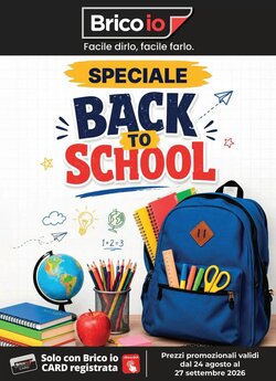 Volantino promozionale Brico Io  valide dal 24/08/2026