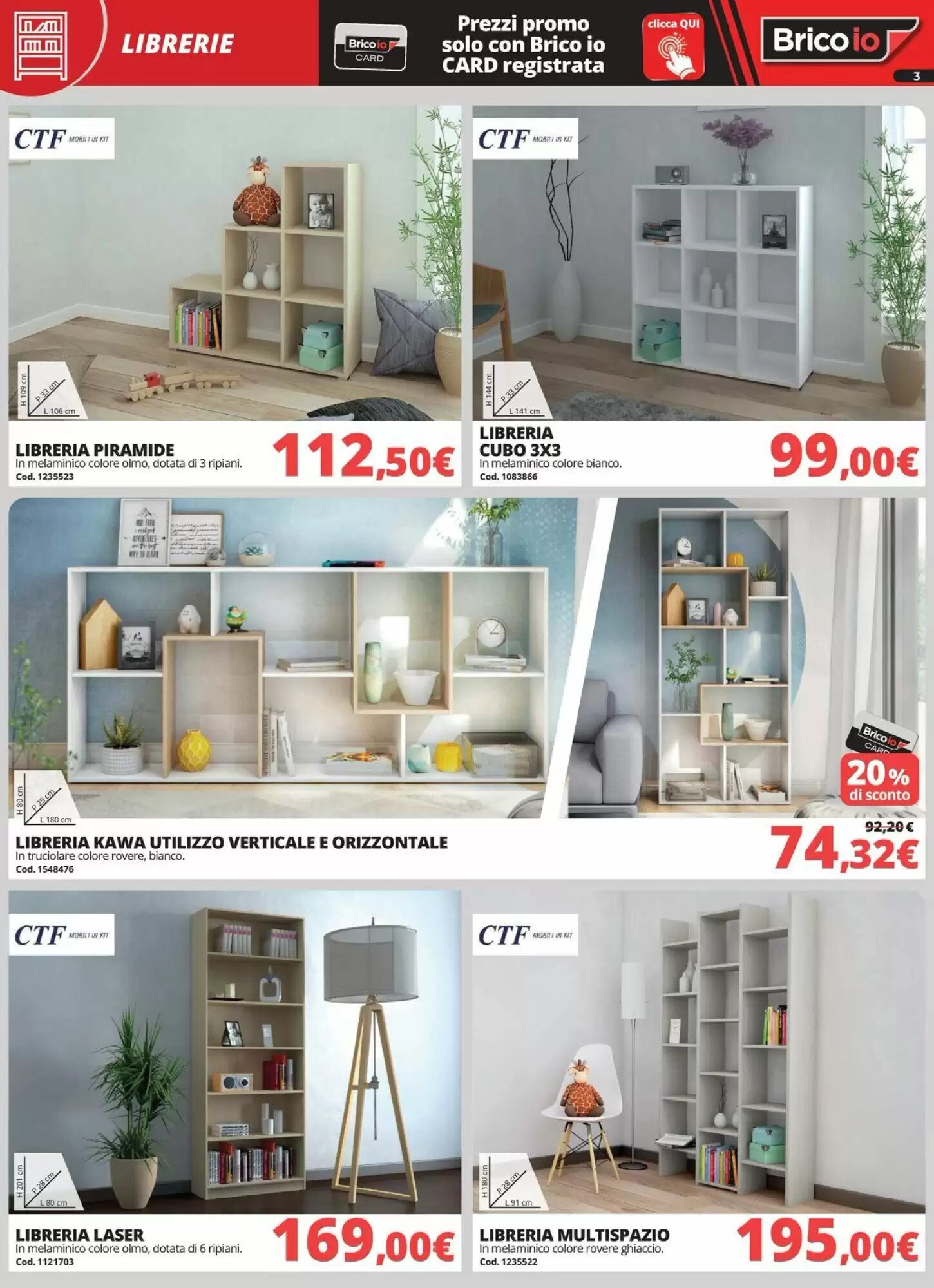 Volantino promozionale Brico Io  valide dal 24/08/2026 - Pagina 3.