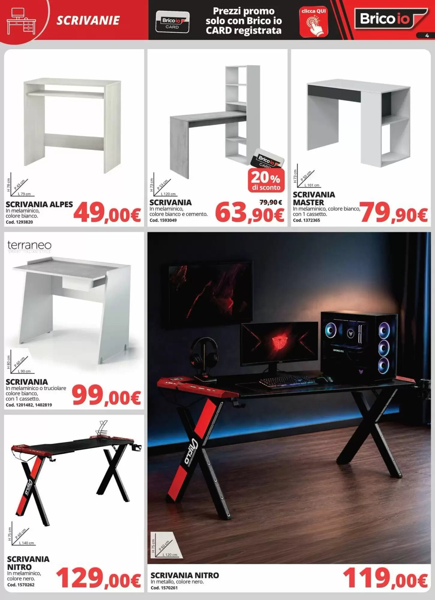 Volantino promozionale Brico Io  valide dal 24/08/2026 - Pagina 4.