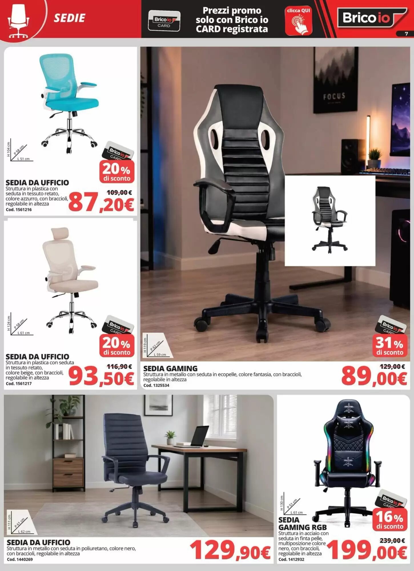 Volantino promozionale Brico Io  valide dal 24/08/2026 - Pagina 7.