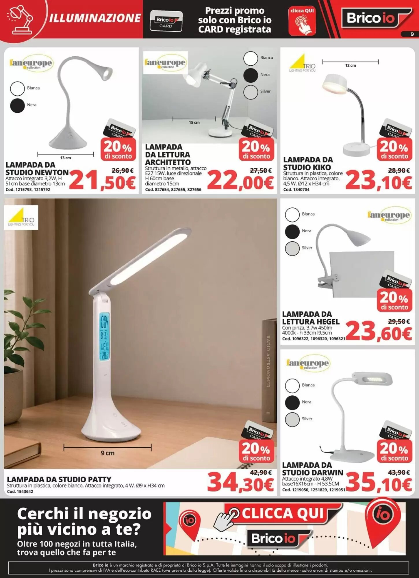 Volantino promozionale Brico Io  valide dal 24/08/2026 - Pagina 9.
