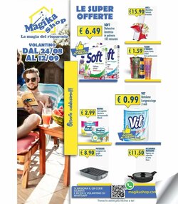 Volantino promozionale Magika Shop  valide dal 24/08/2026
