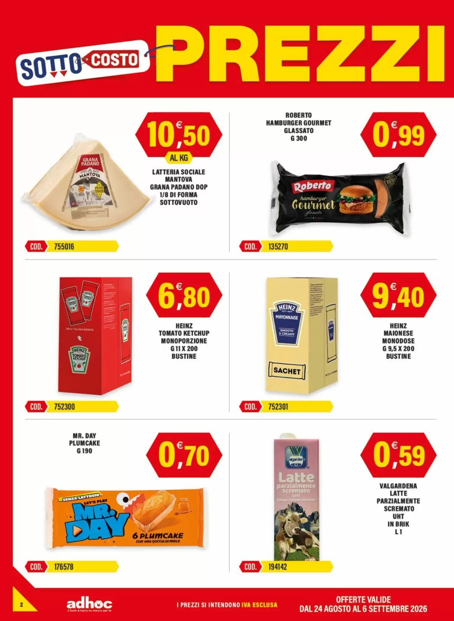 Volantino promozionale Adhoc  valide dal 24/08/2026 - Pagina 2.