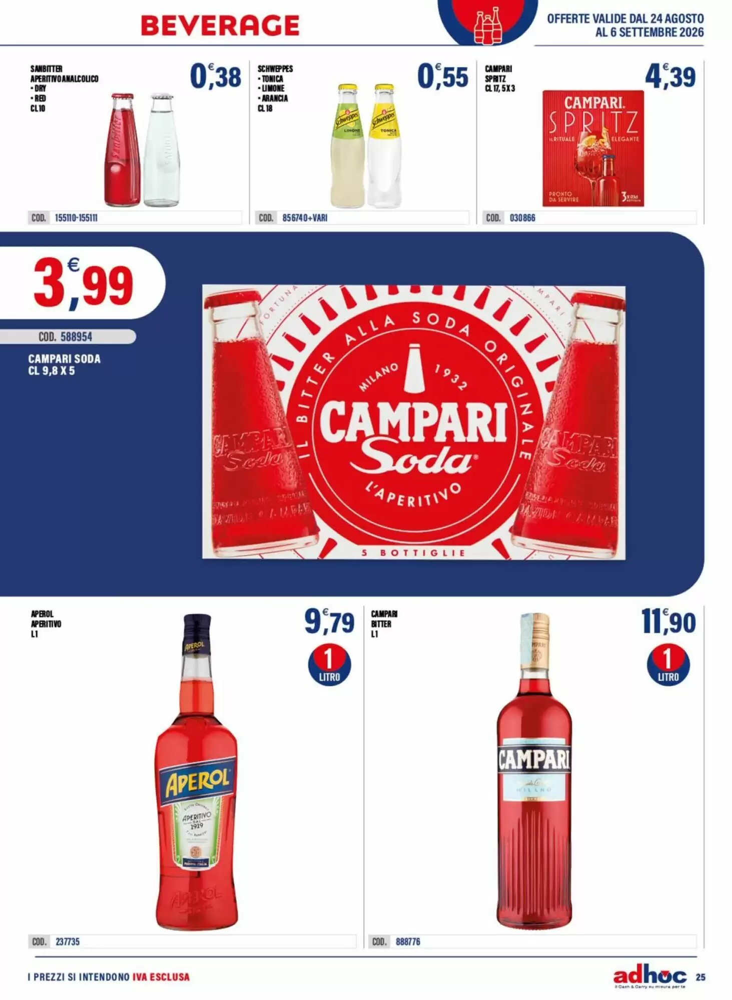 Volantino promozionale Adhoc  valide dal 24/08/2026 - Pagina 25.