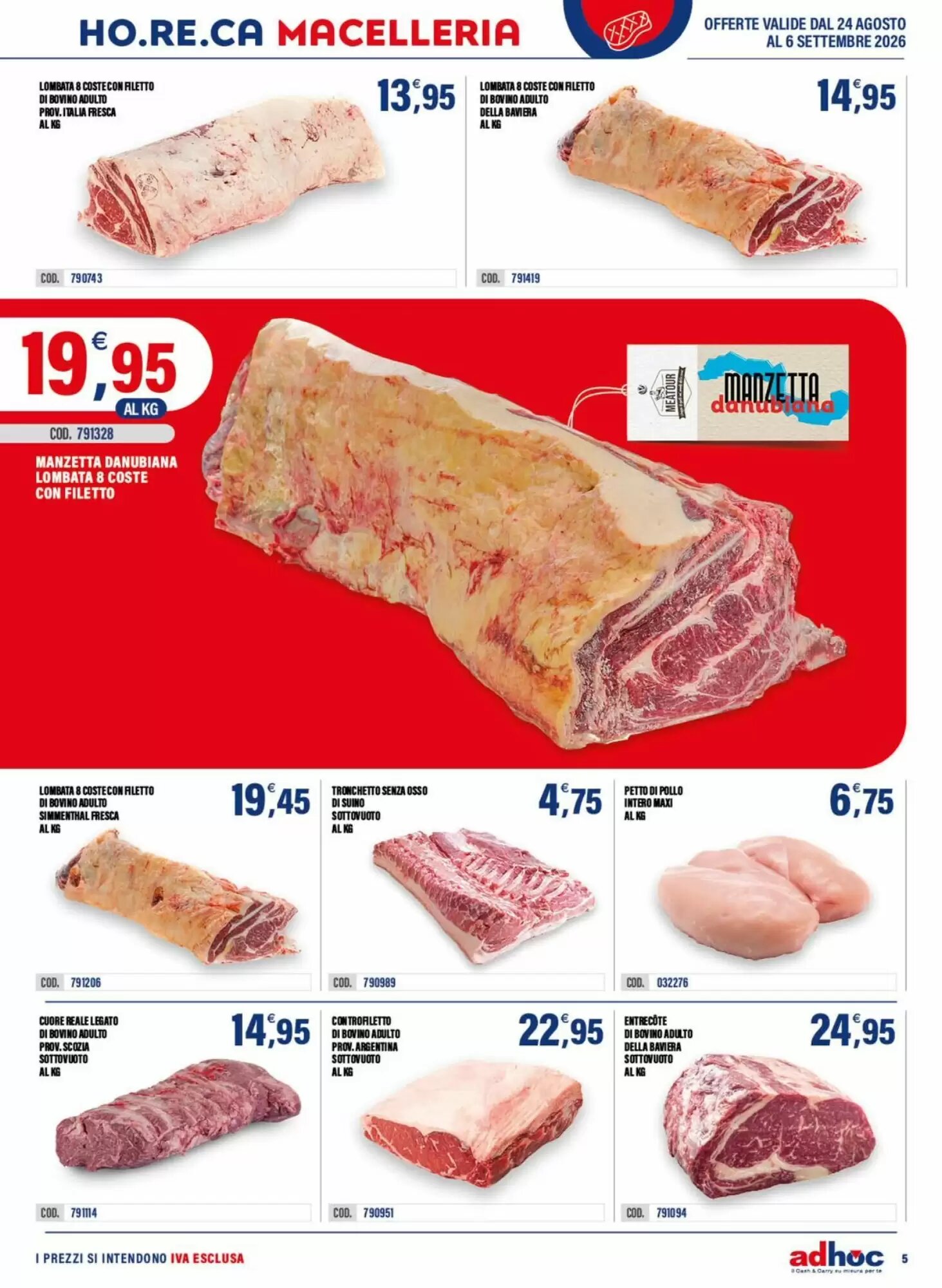 Volantino promozionale Adhoc  valide dal 24/08/2026 - Pagina 5.