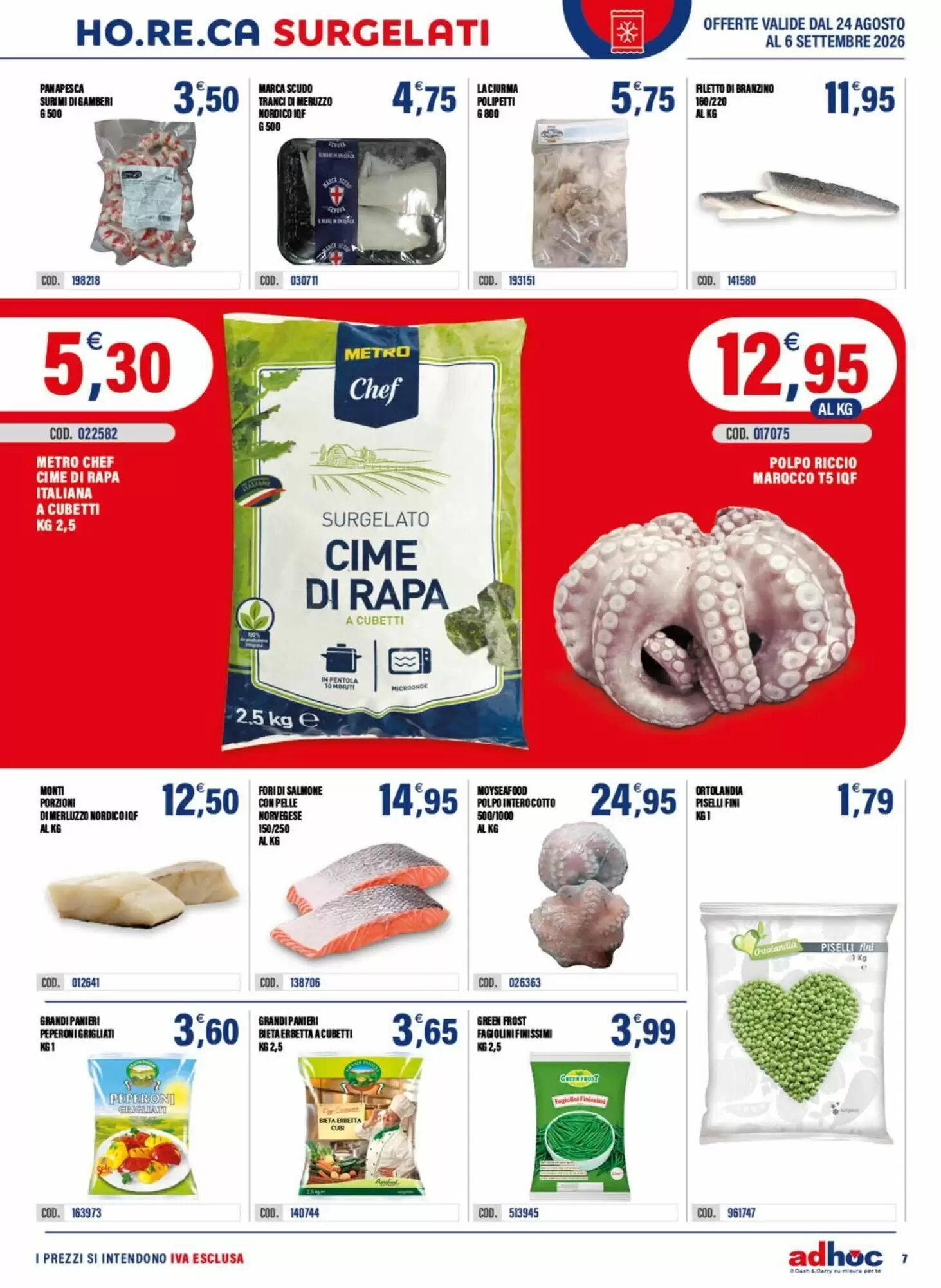Volantino promozionale Adhoc  valide dal 24/08/2026 - Pagina 7.