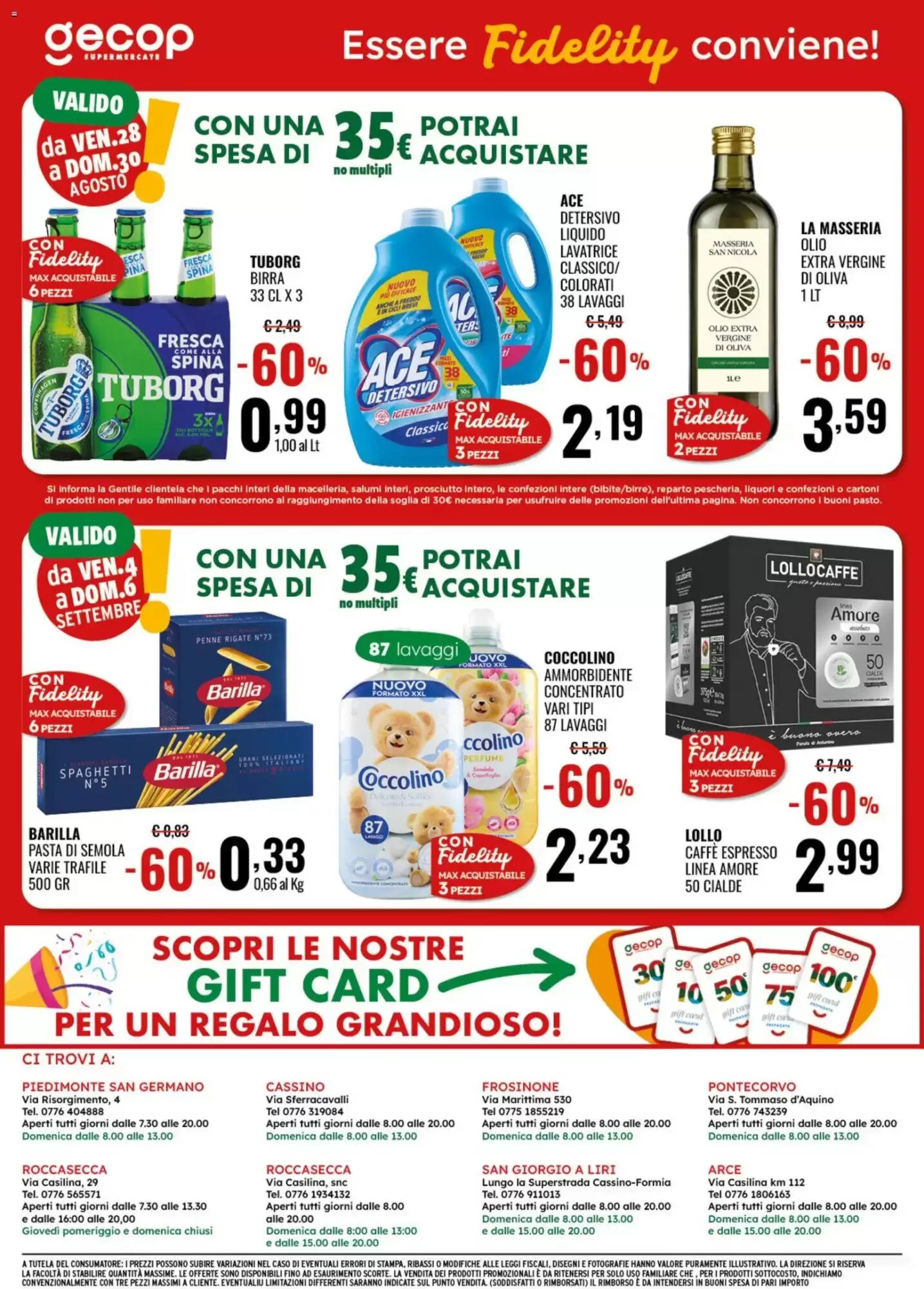 Volantino promozionale Gecop  valide dal 24/08/2026 - Pagina 20.
