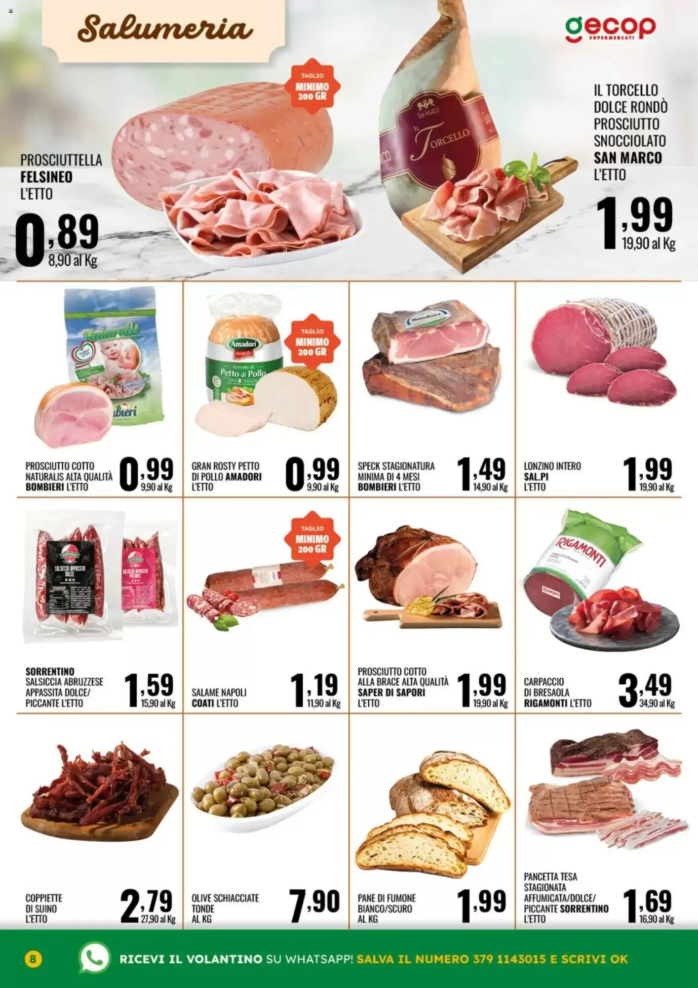 Volantino promozionale Gecop  valide dal 24/08/2026 - Pagina 8.