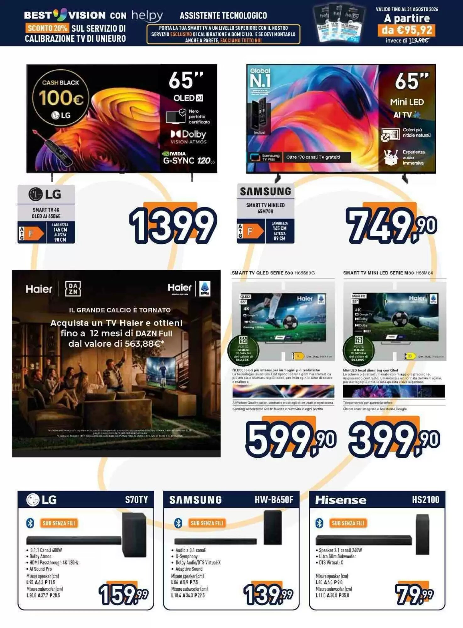 Volantino promozionale Unieuro  valide dal 24/08/2026 - Pagina 17.