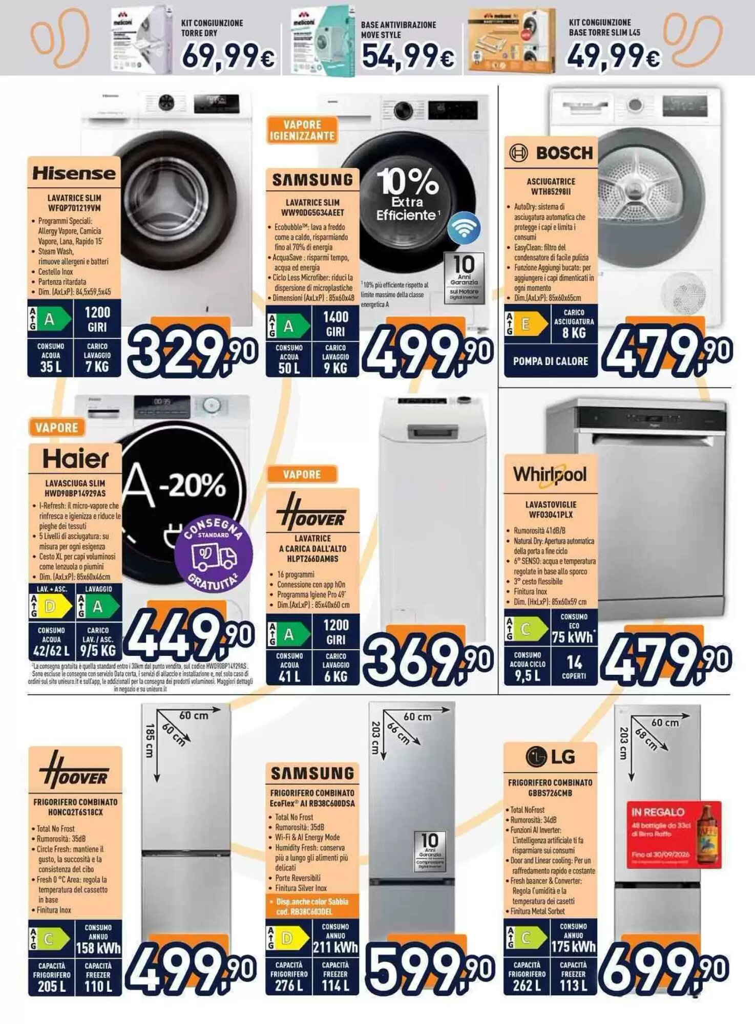 Volantino promozionale Unieuro  valide dal 24/08/2026 - Pagina 27.