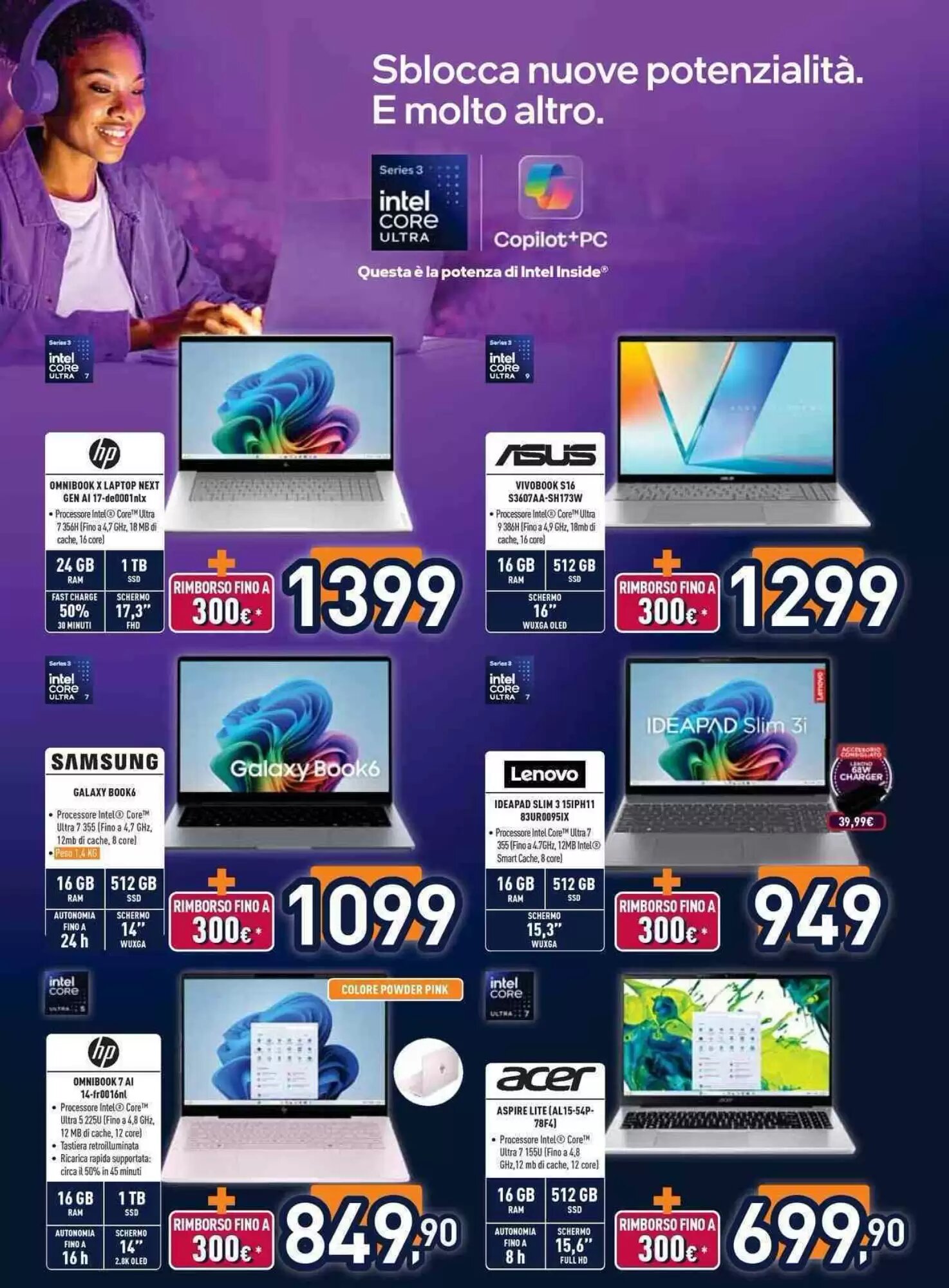 Volantino promozionale Unieuro  valide dal 24/08/2026 - Pagina 4.