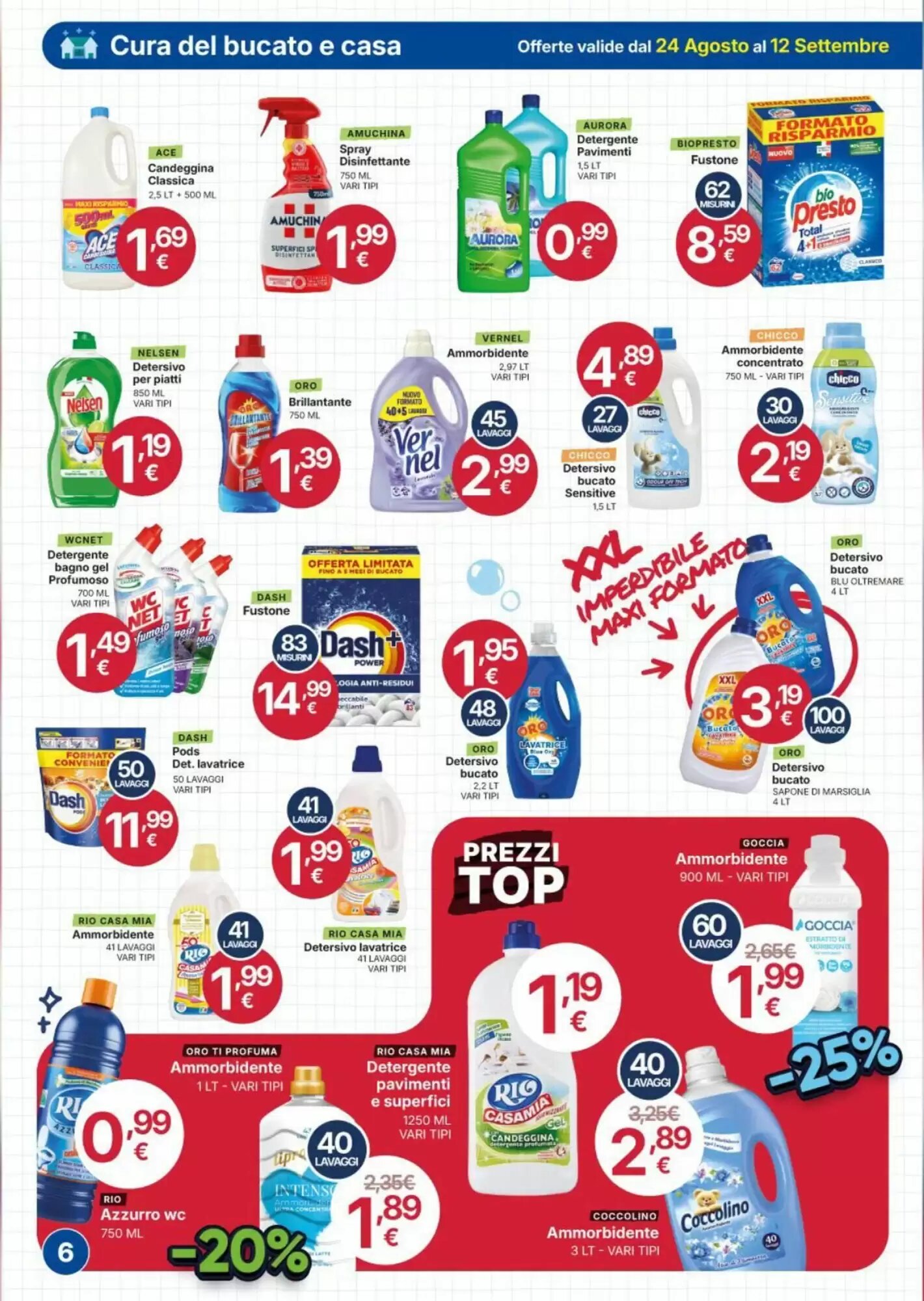 Volantino promozionale Ingroshop  valide dal 24/08/2026 - Pagina 6.