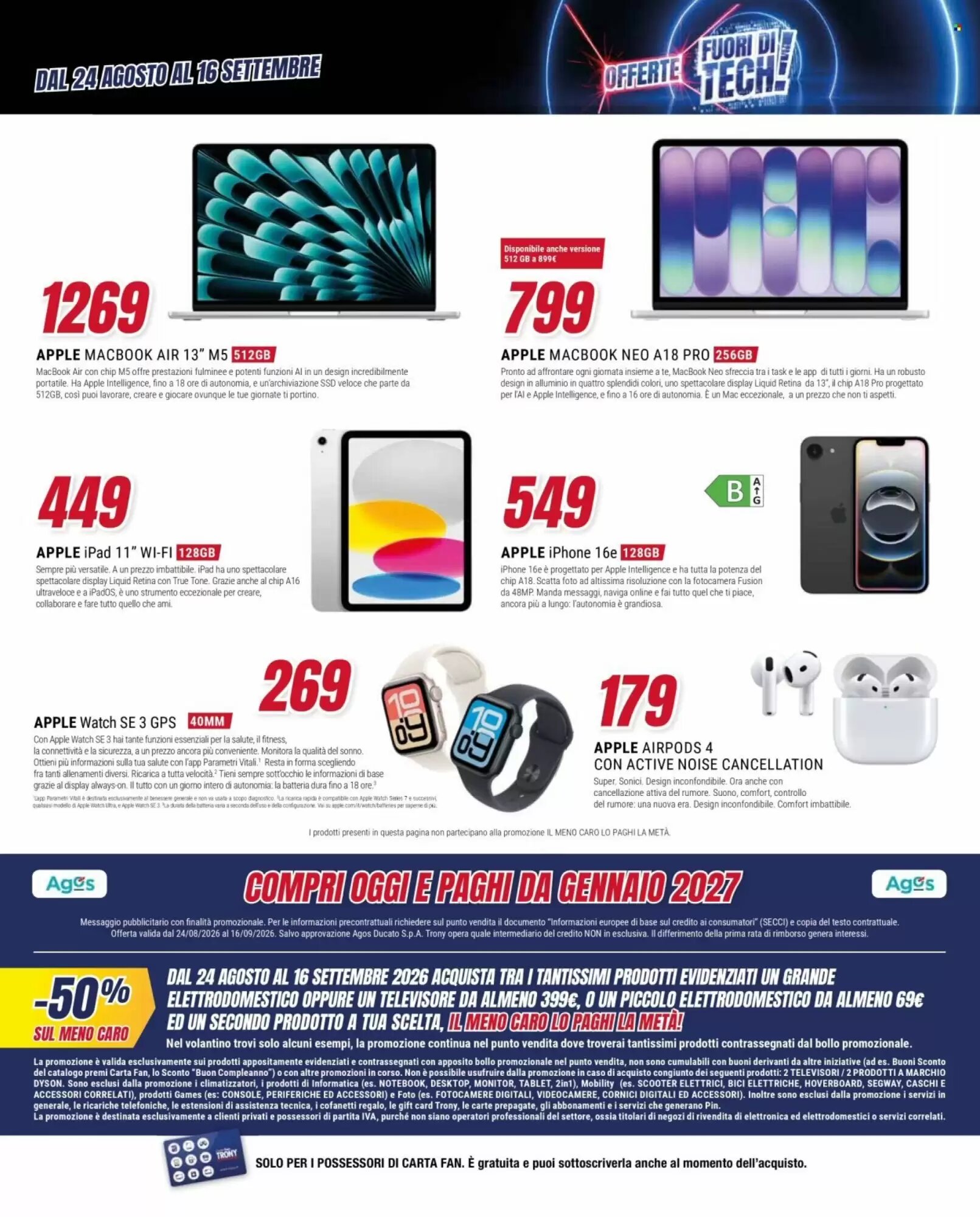 Volantino promozionale Trony  valide dal 24/08/2026 - Pagina 36.