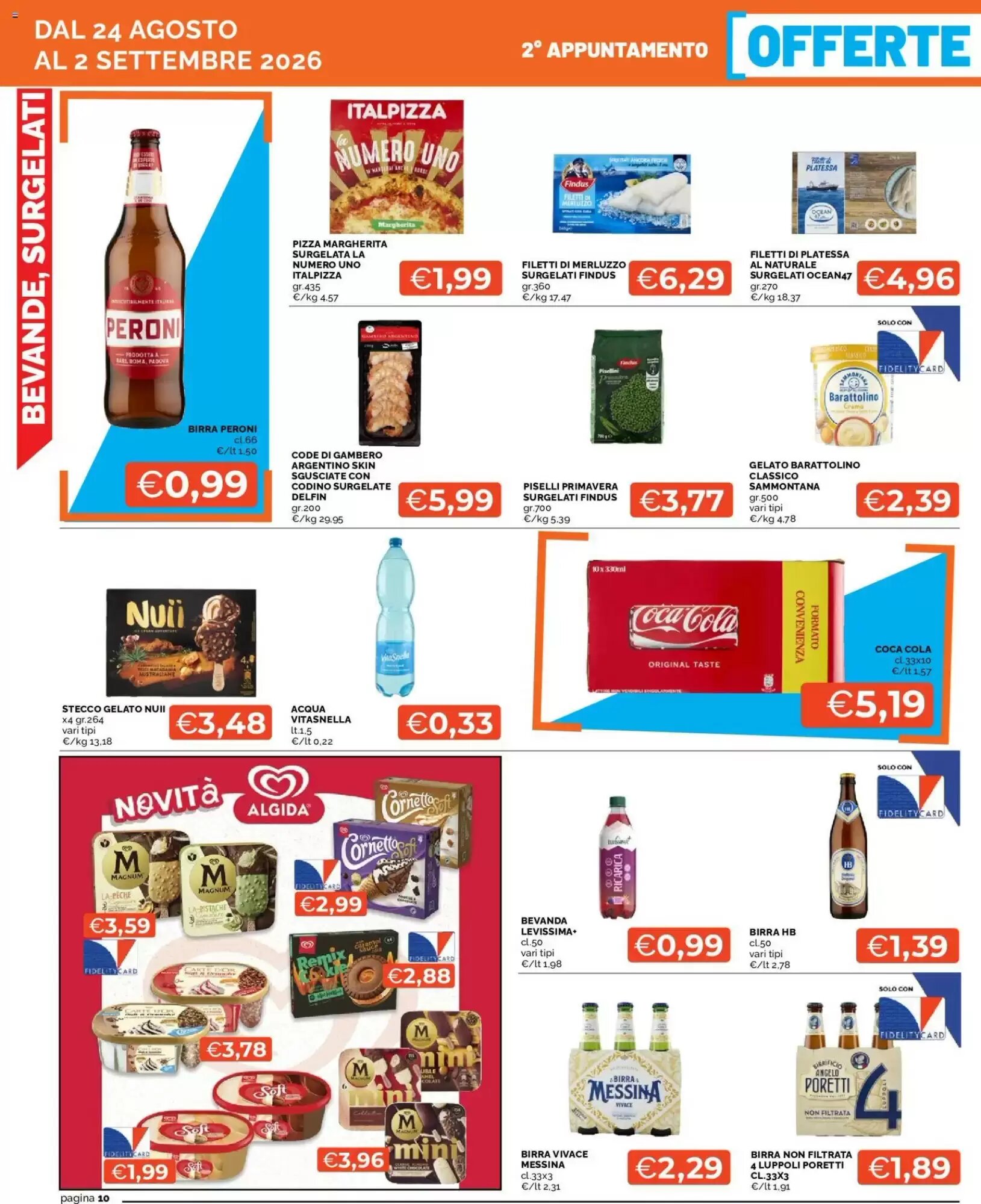 Volantino promozionale Mercatò  valide dal 24/08/2026 - Pagina 10.