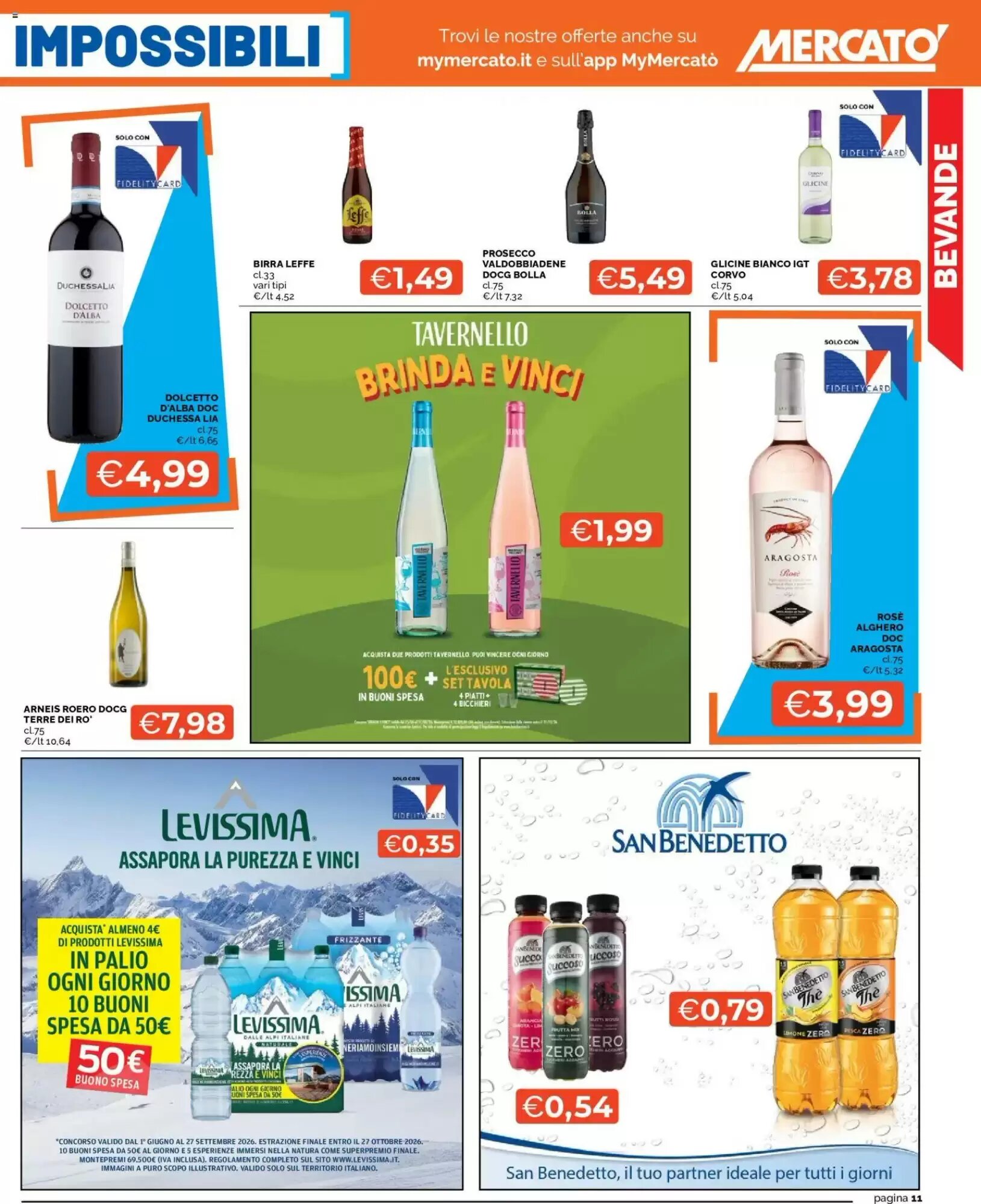 Volantino promozionale Mercatò  valide dal 24/08/2026 - Pagina 11.
